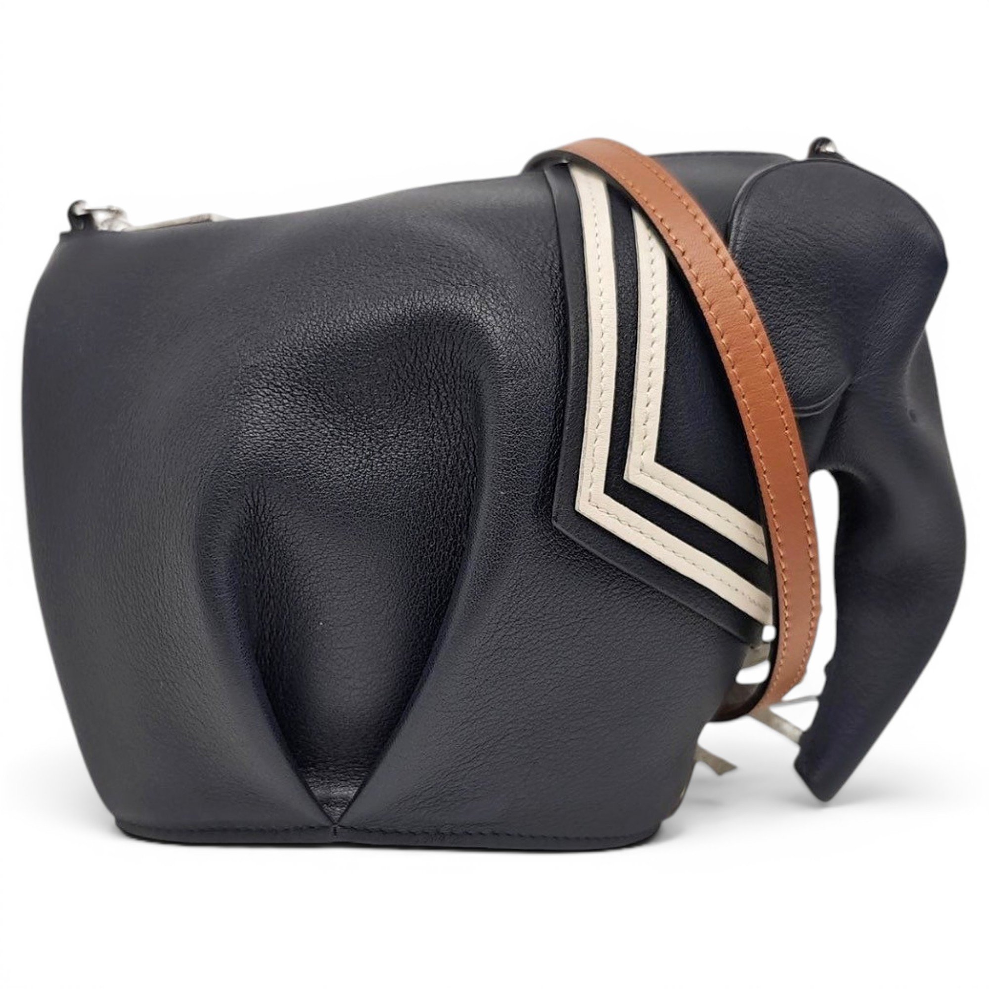 Animals leather crossbody bag