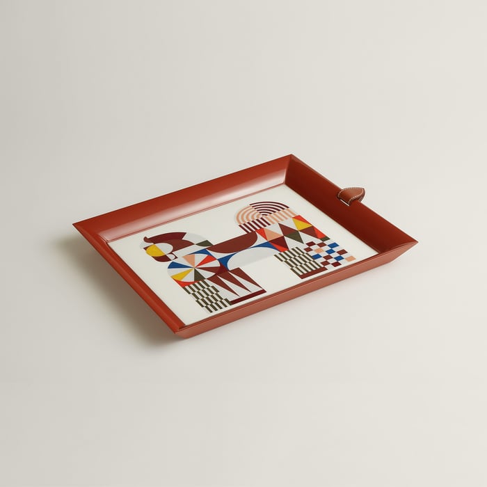 Plateau Atrium Cheval Natté, petit modèle