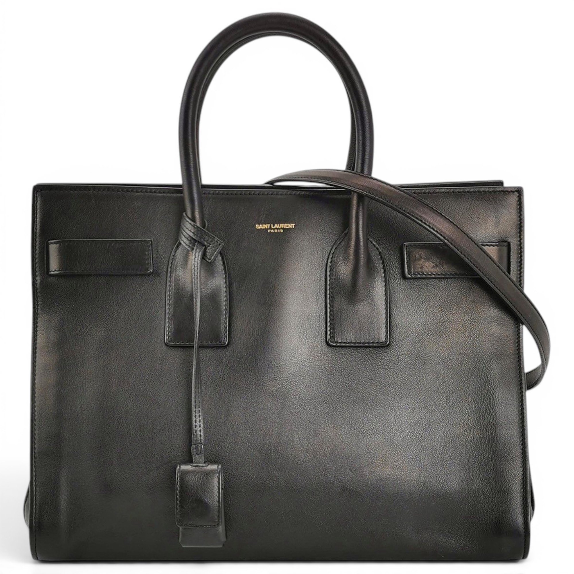 Sac de Jour leather tote