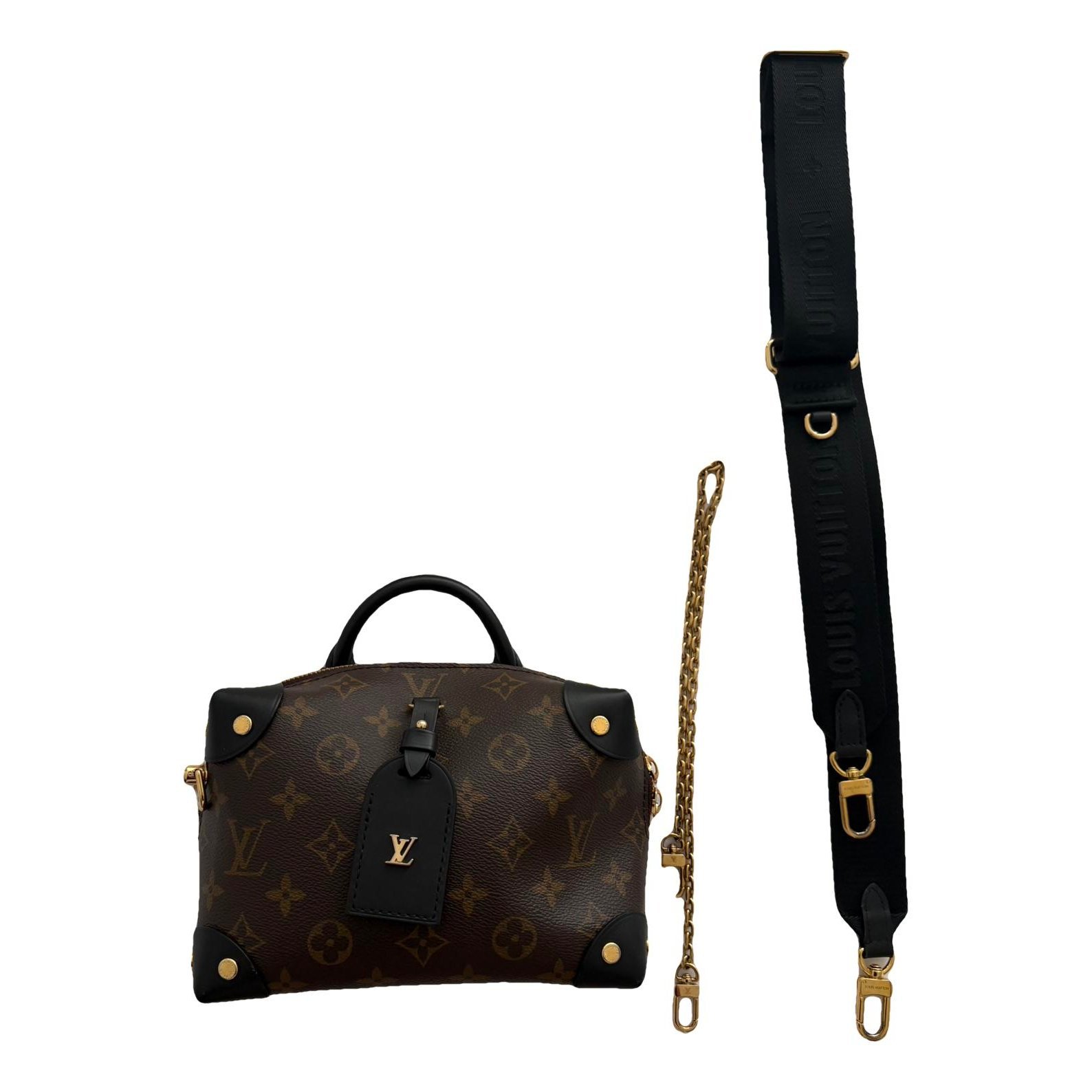 Louis Vuitton Petite Malle Souple leather crossbody bag