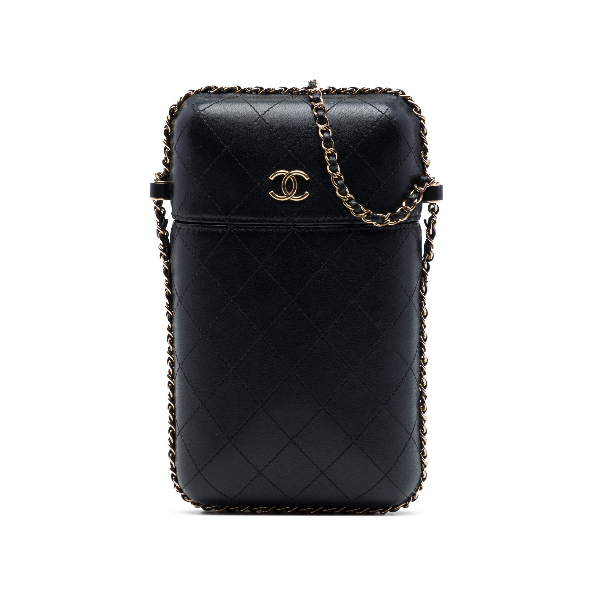 Chain Around leather handbag