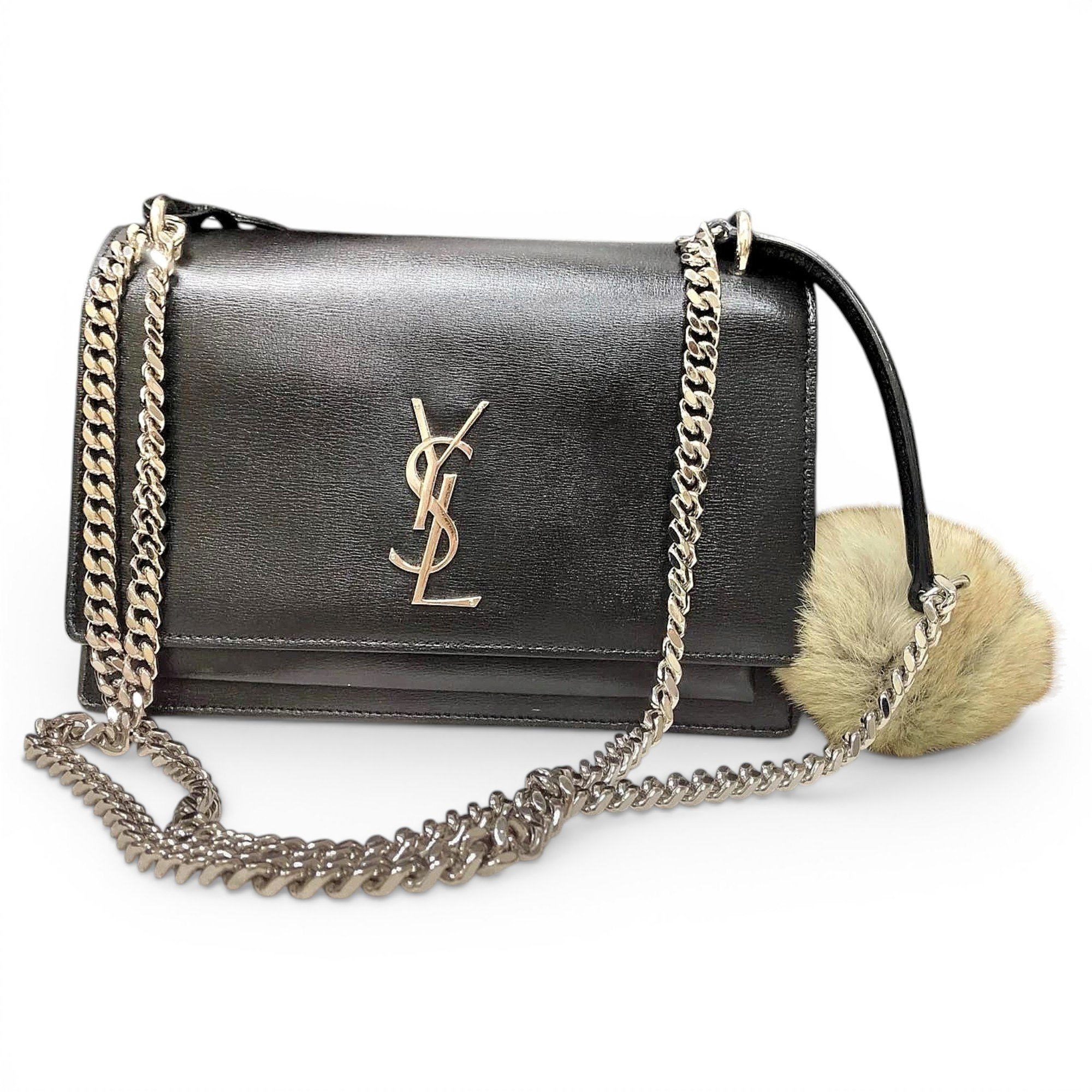 Sunset leather handbag