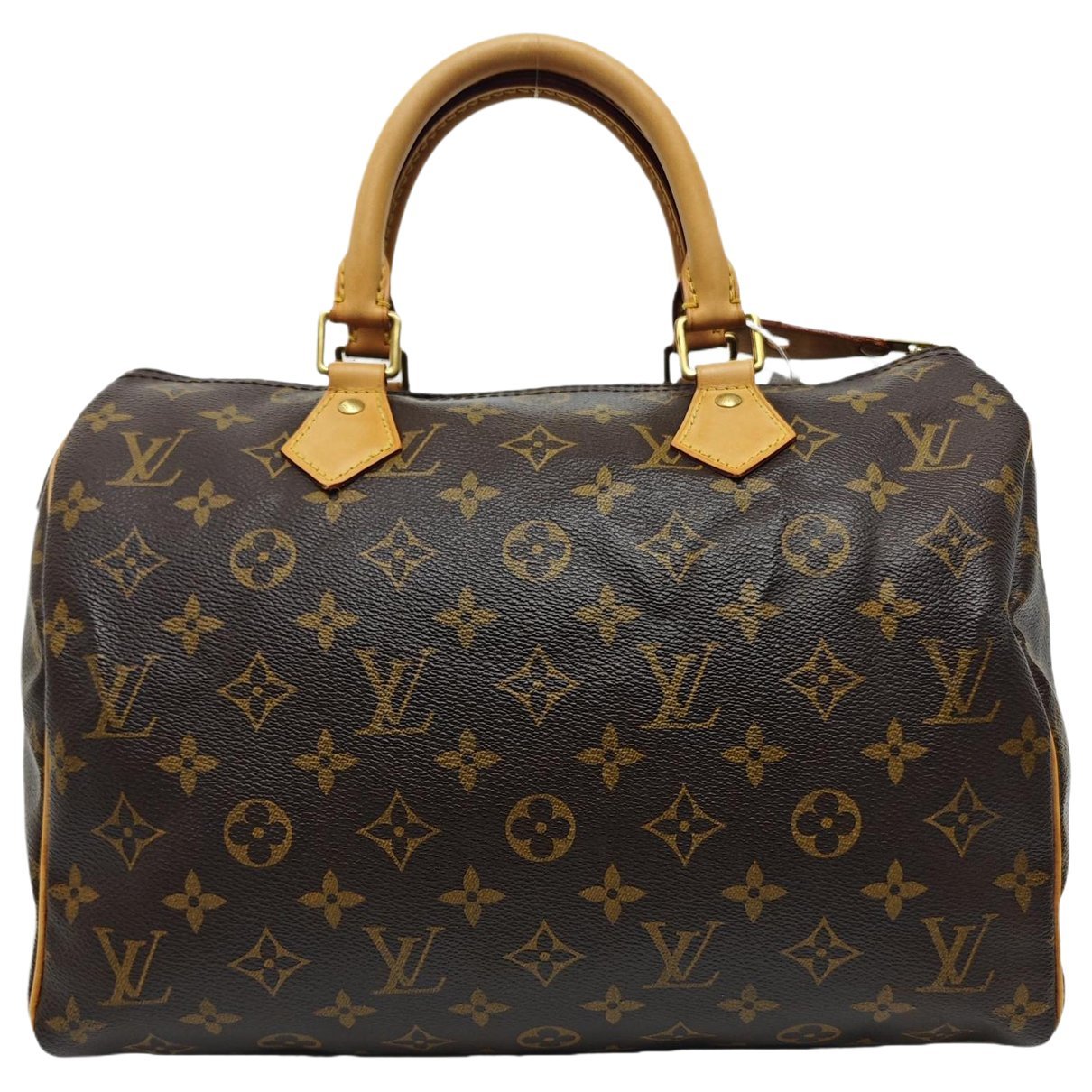 Nano Speedy / Mini HL leather handbag