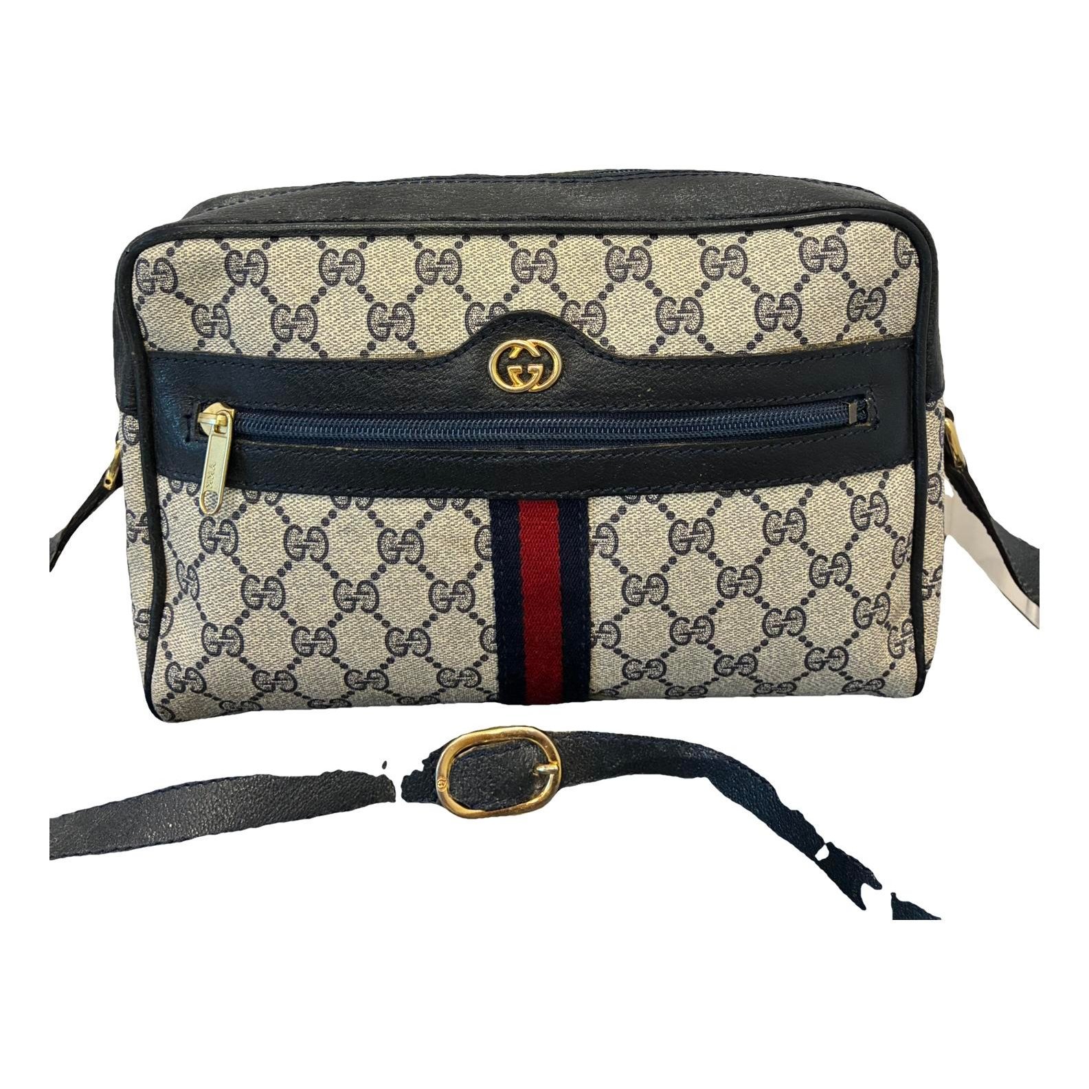 Ophidia leather crossbody bag