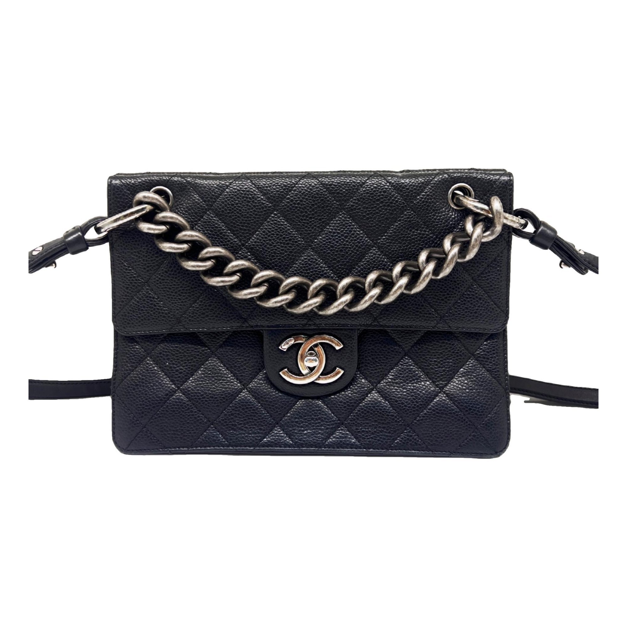 Leather crossbody bag