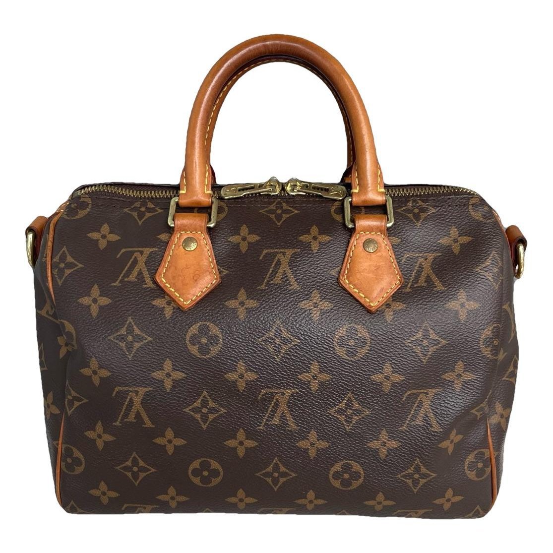 Speedy leather handbag