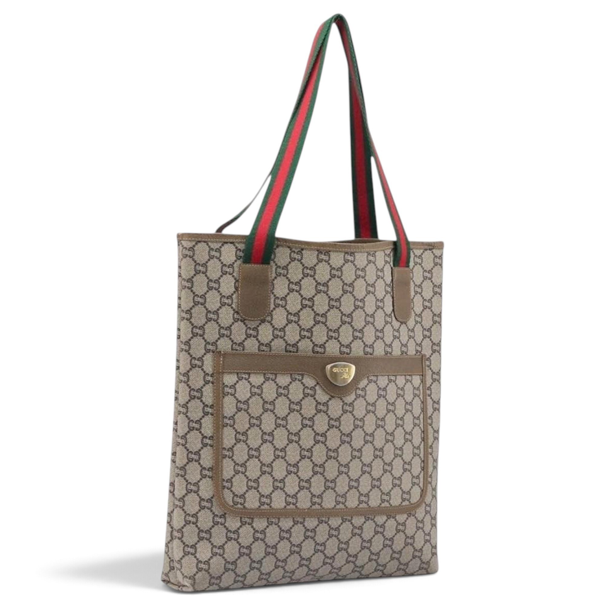 Leather tote