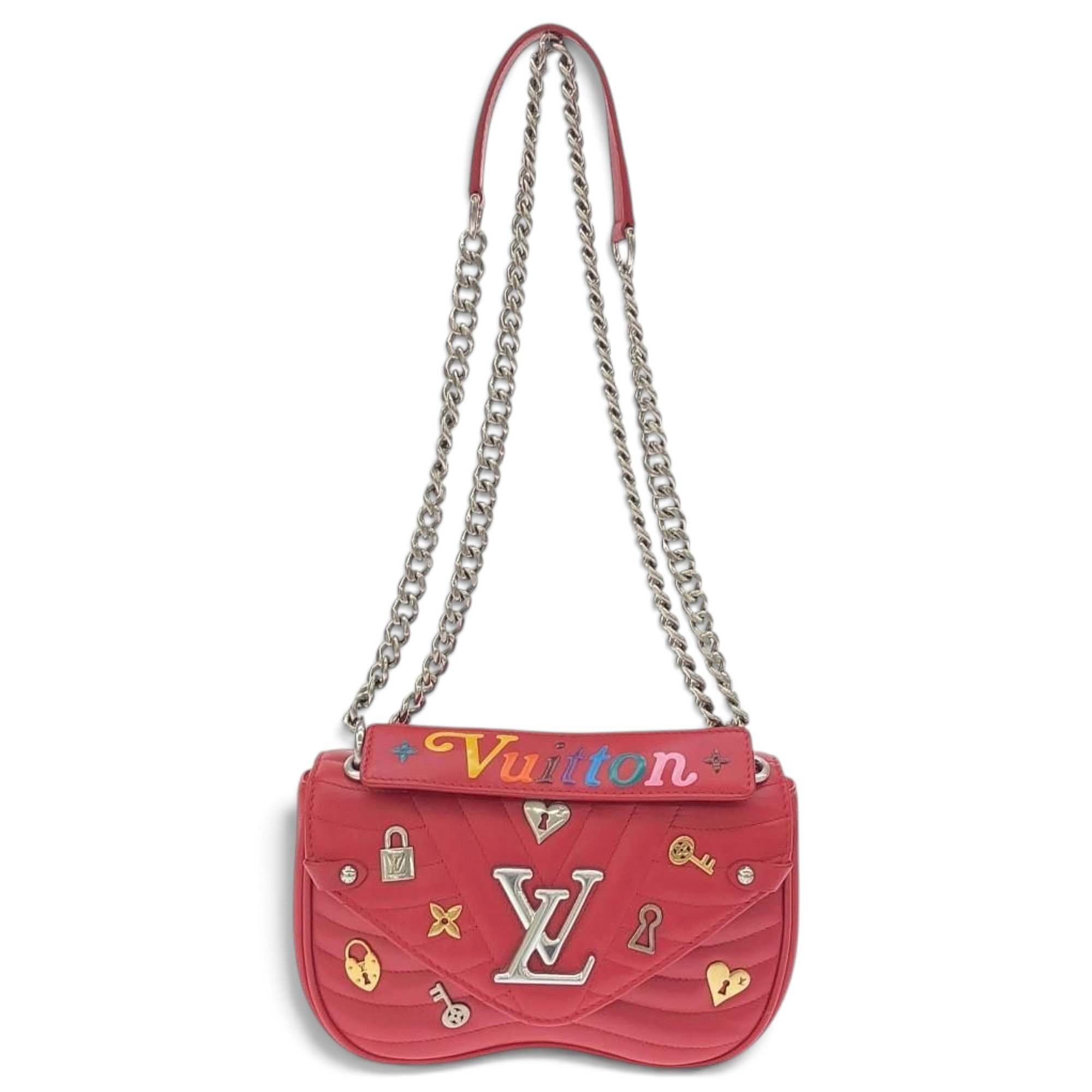 New Wave leather handbag