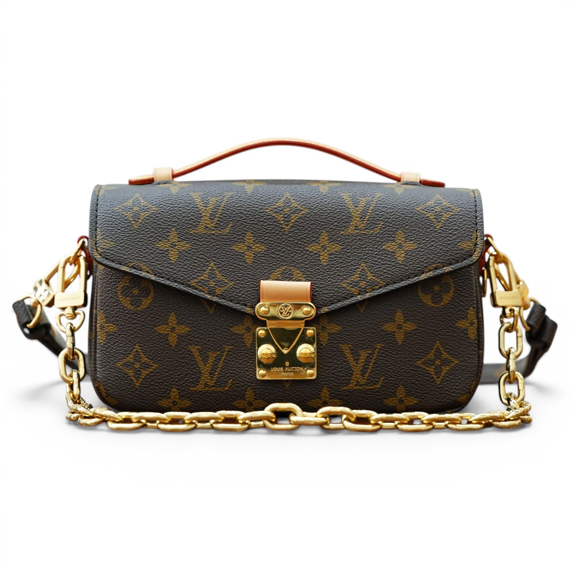 Metis East West leather crossbody bag