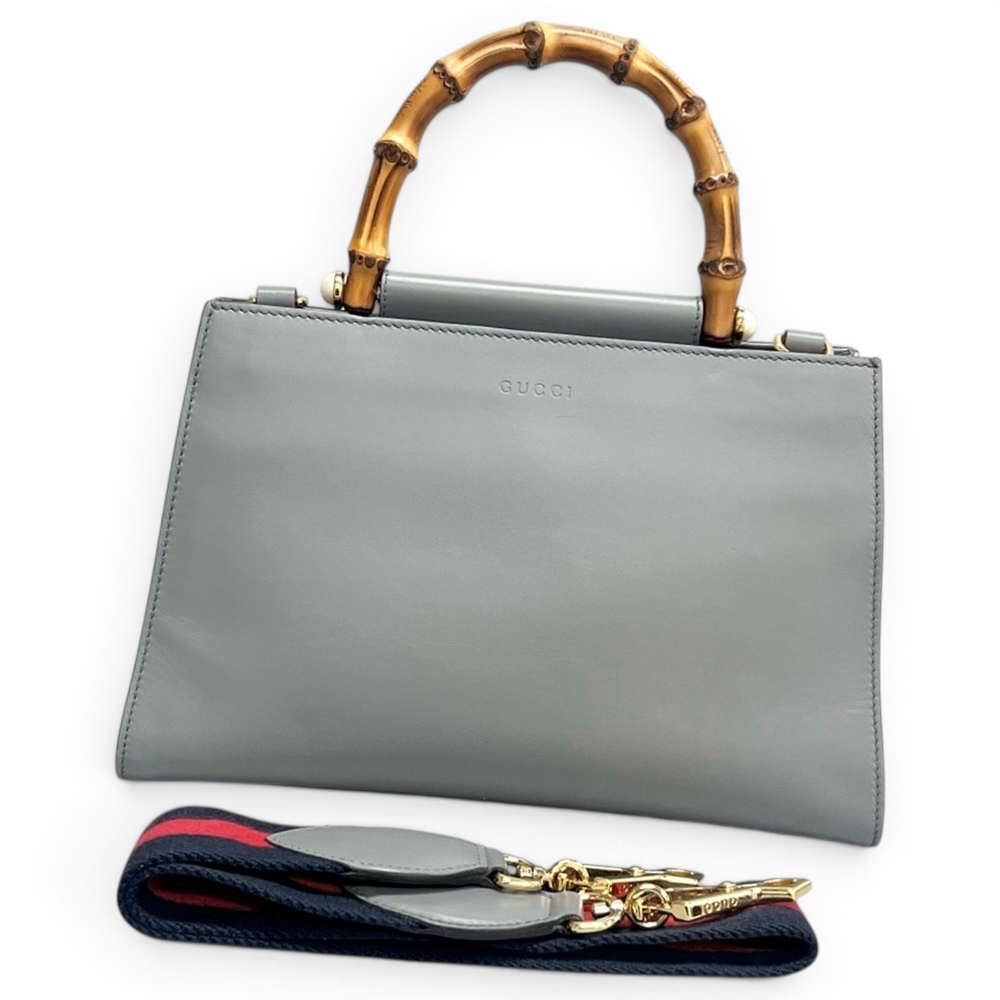 Nymphaea leather handbag