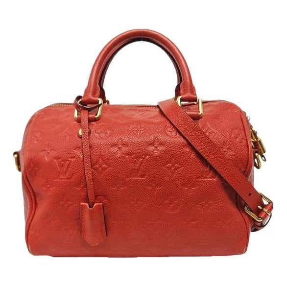 Louis Vuitton Nano Speedy / Mini HL leather handbag