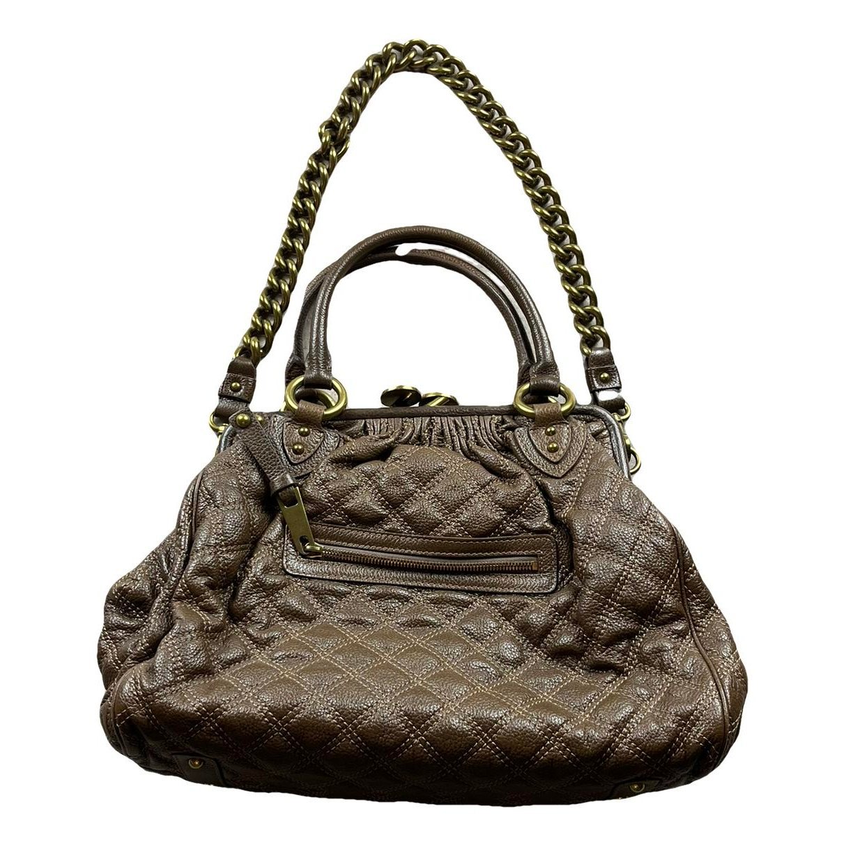 Leather handbag