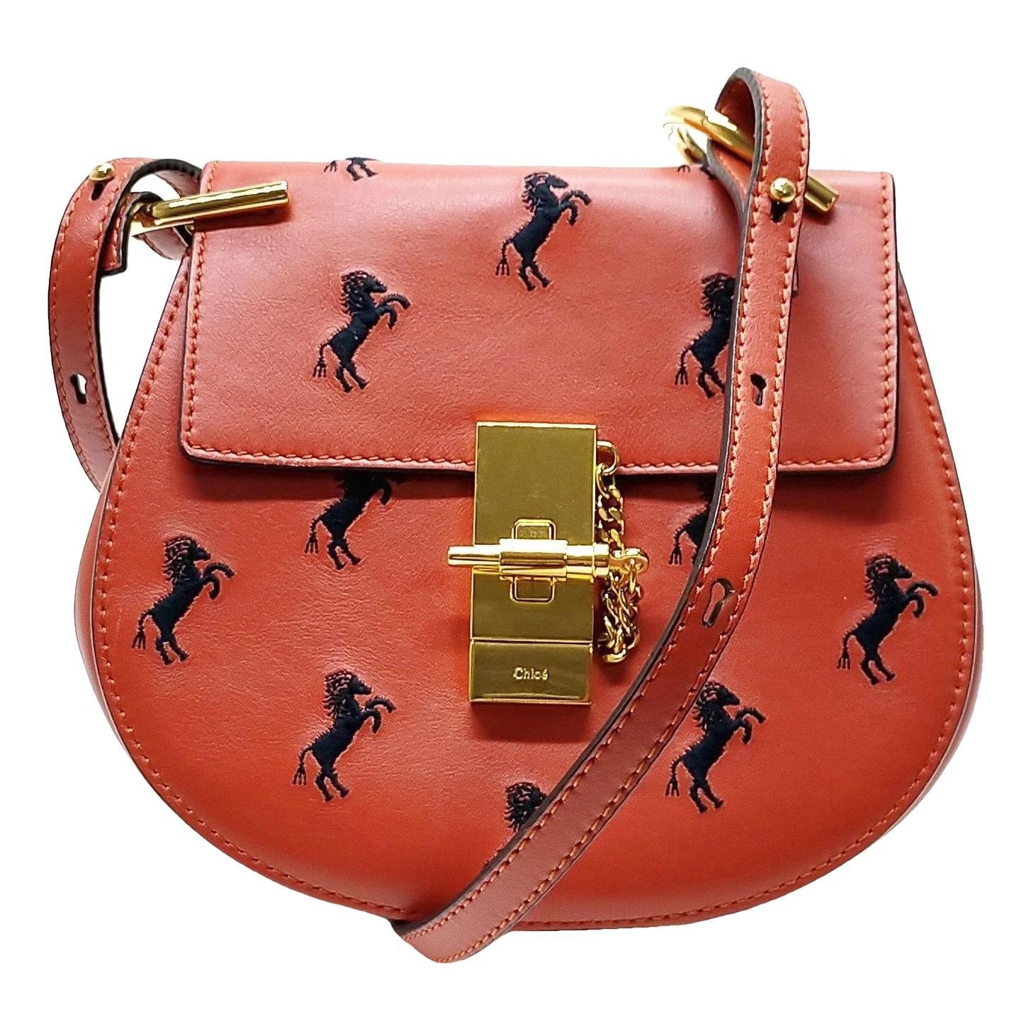 Leather handbag
