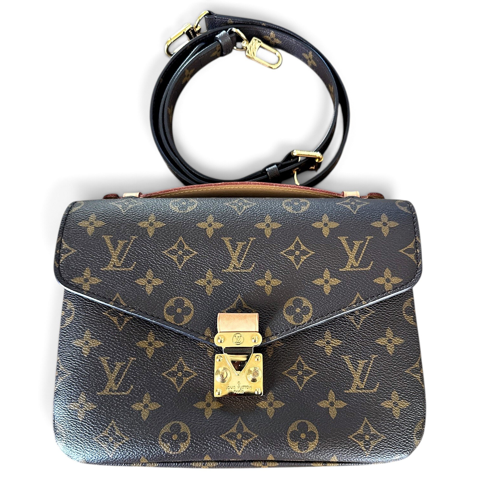 Metis leather crossbody bag