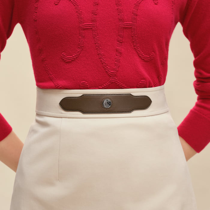 Beige Avoine Skirt
