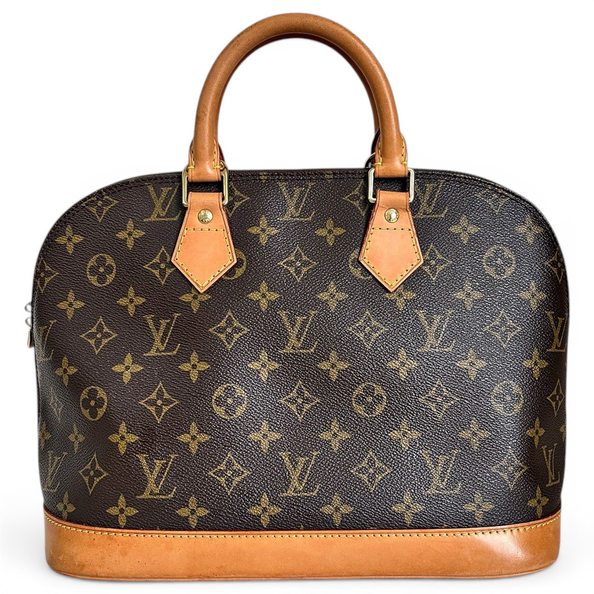 Alma leather handbag