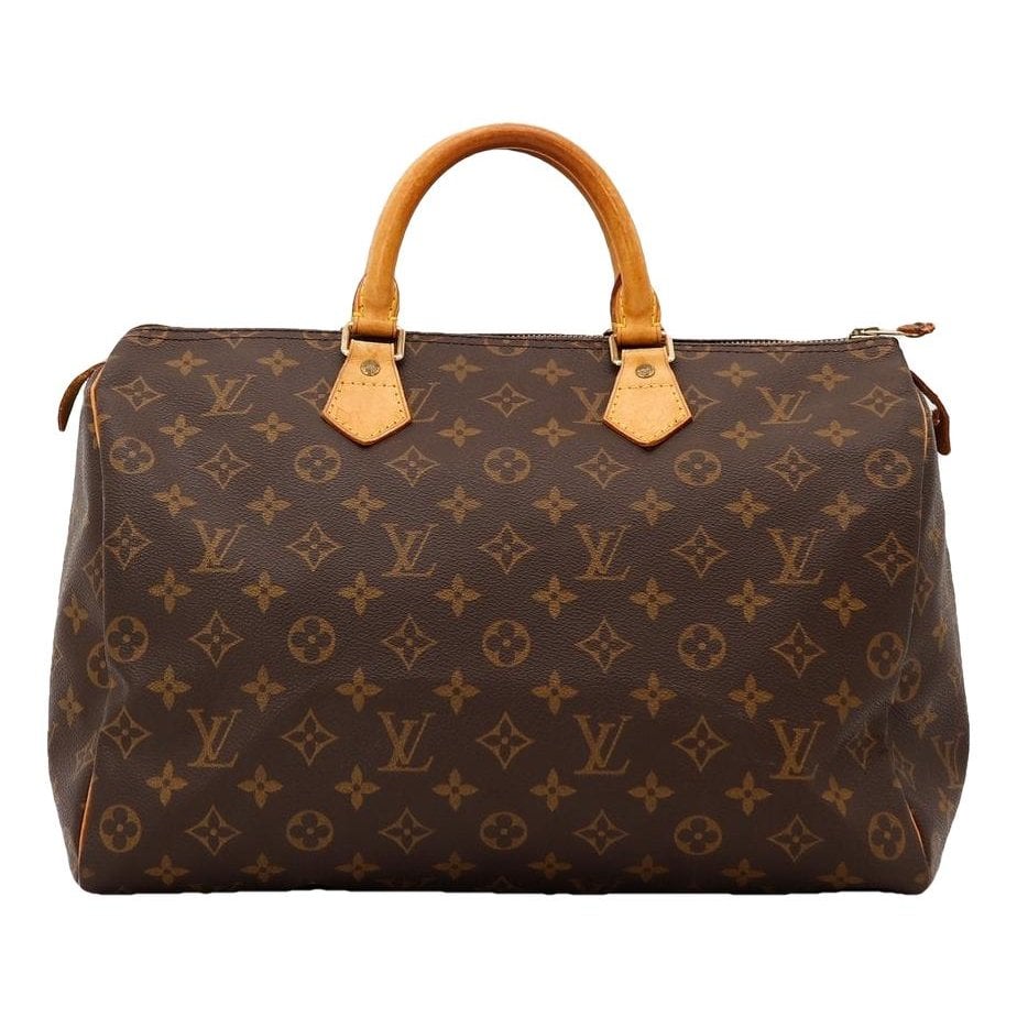 Speedy leather handbag
