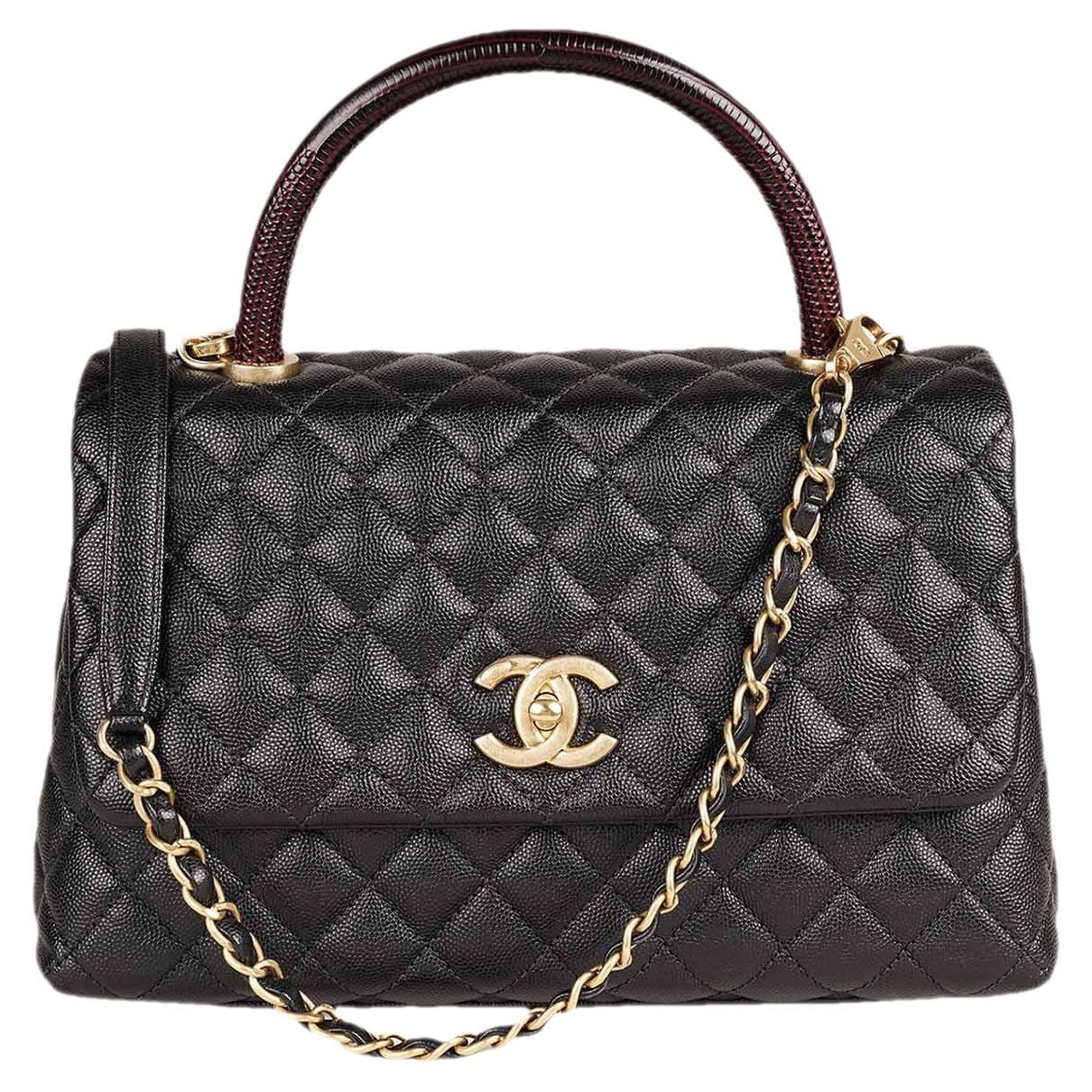 Coco Handle leather handbag