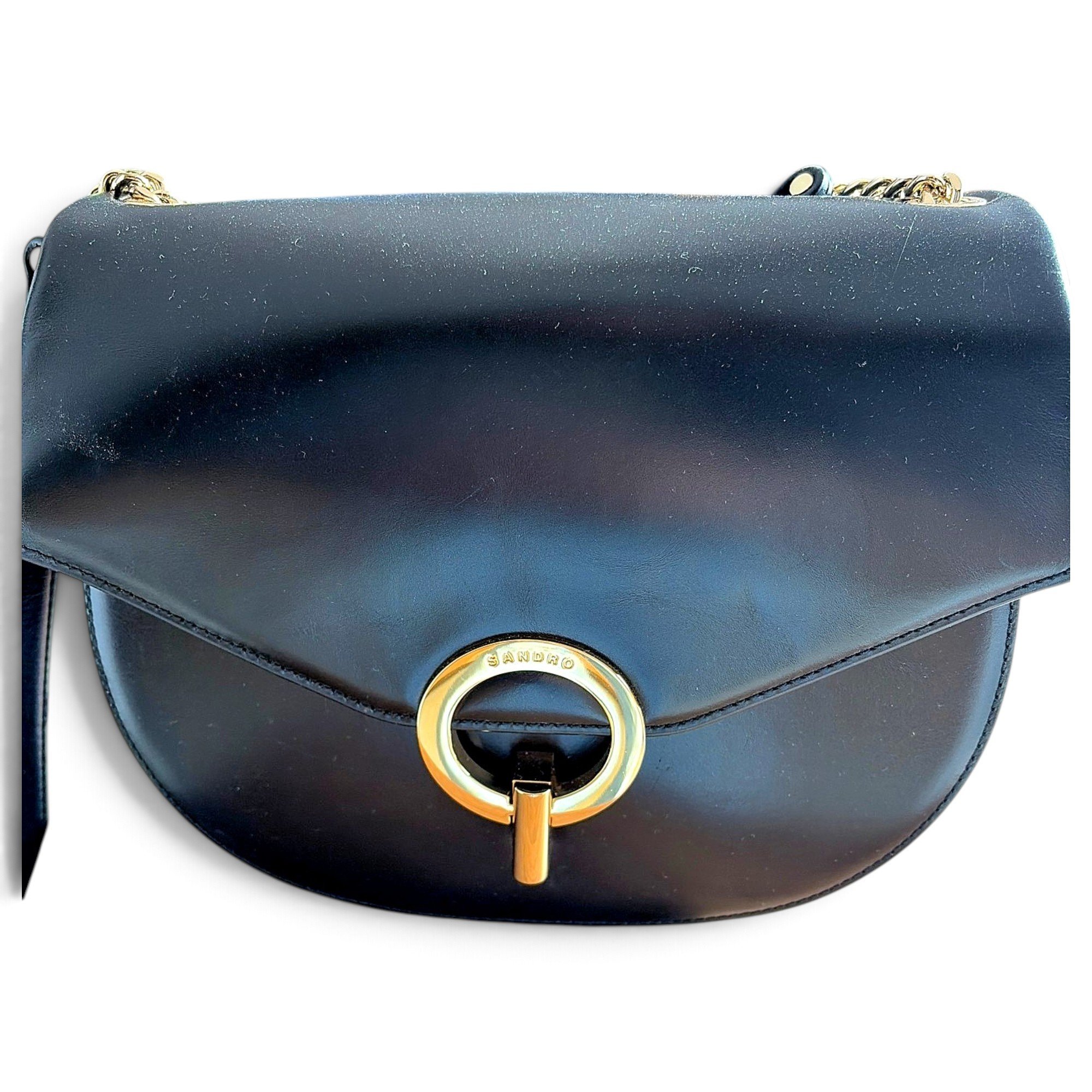 Yza leather handbag