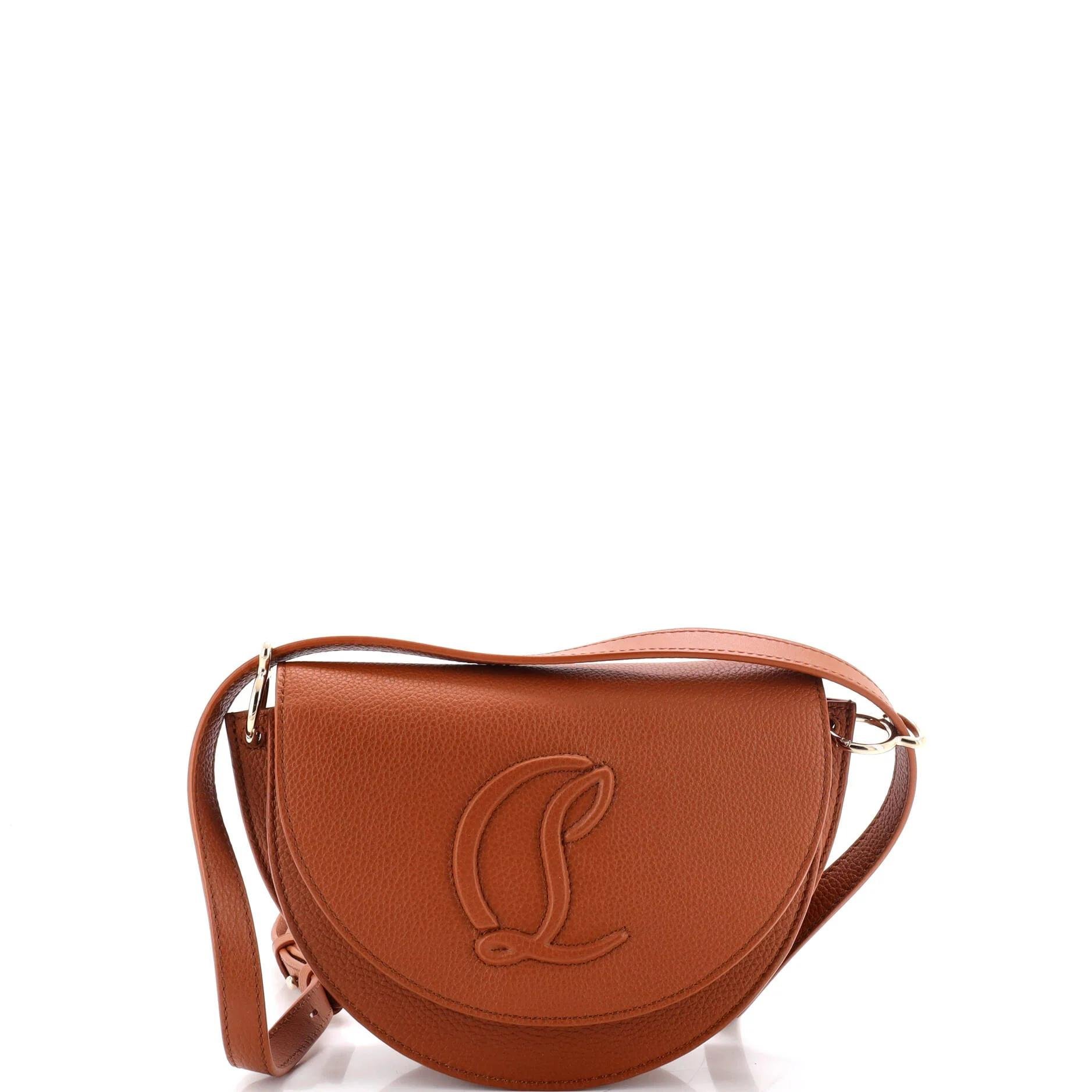 Leather crossbody bag