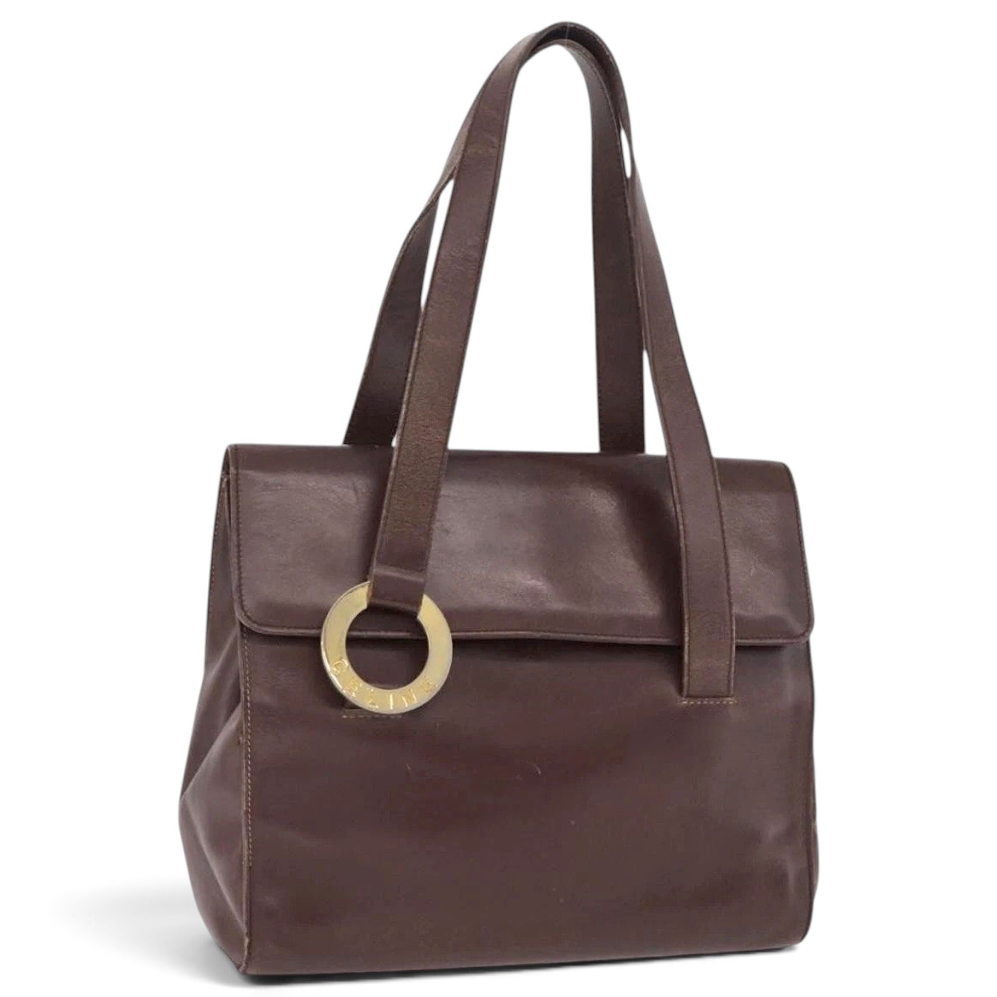 Leather handbag
