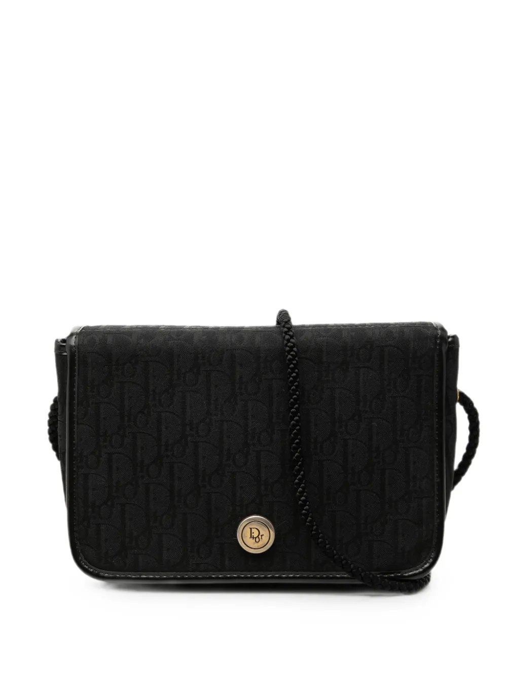 20th Century Diorissimo Trotter Canvas Flap crossbody bag