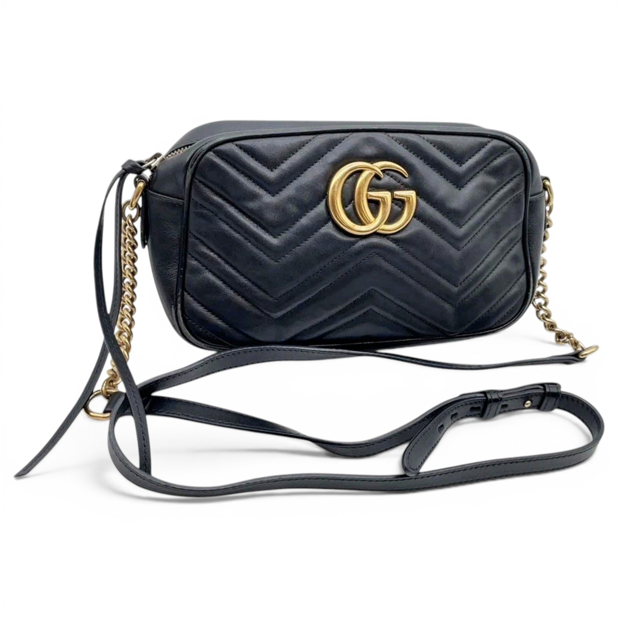 GG Marmont leather crossbody bag