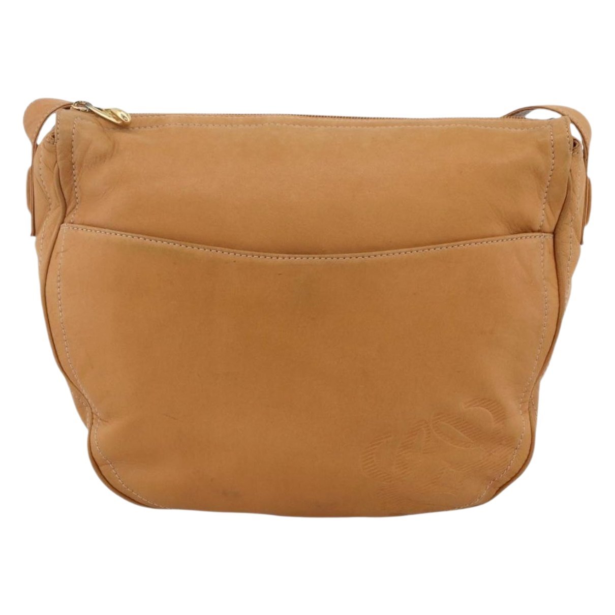 Anagram leather handbag