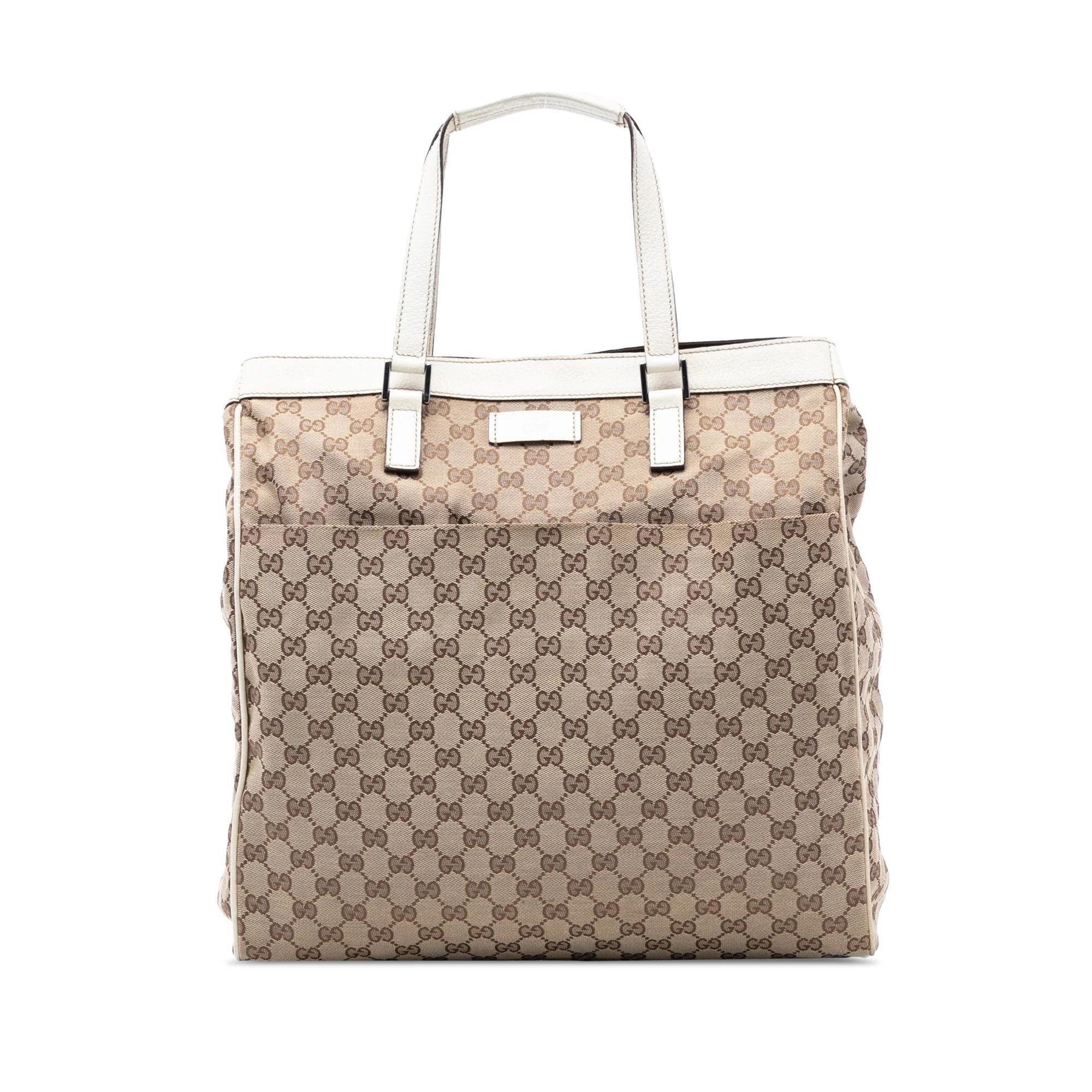 Leather tote
