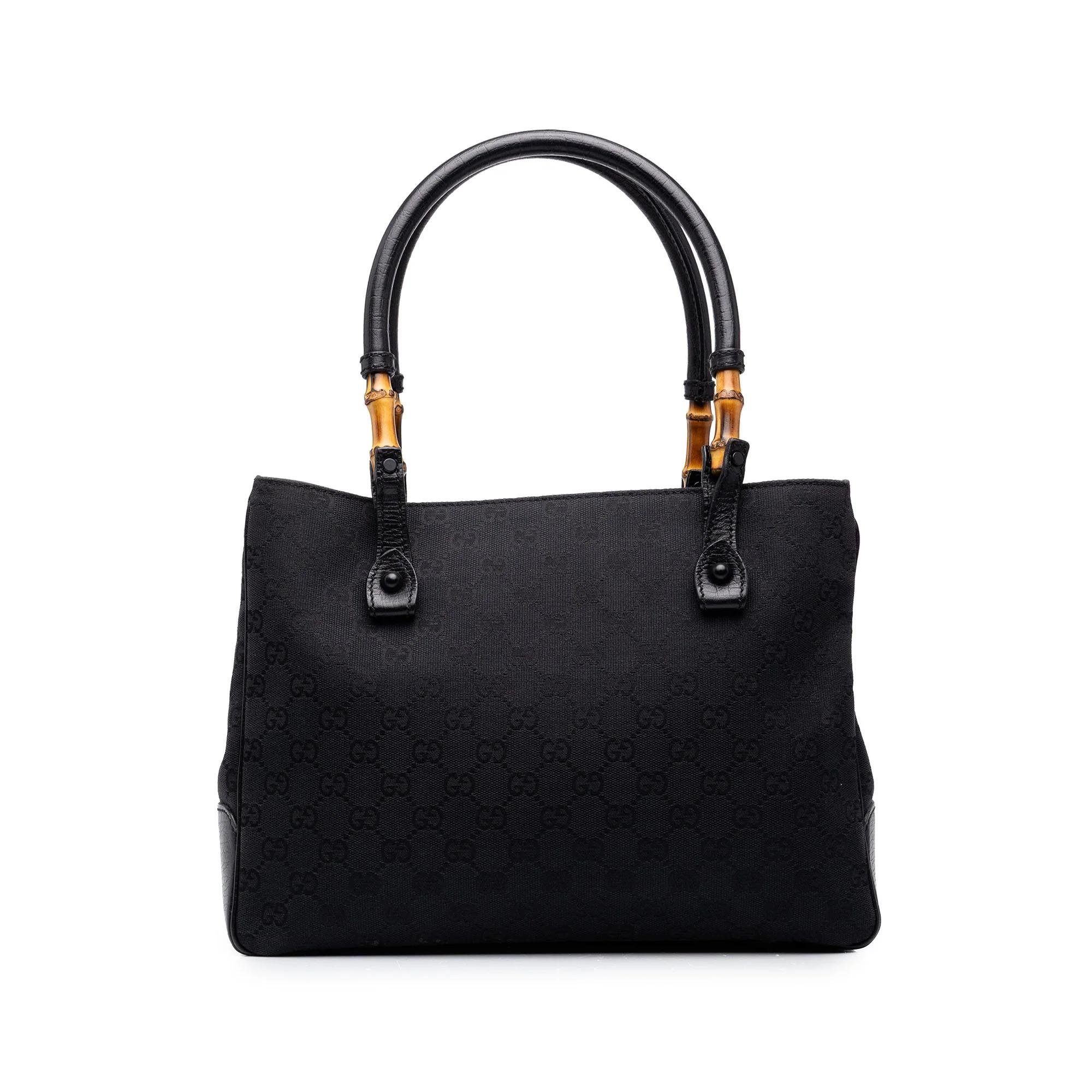 Bamboo leather handbag