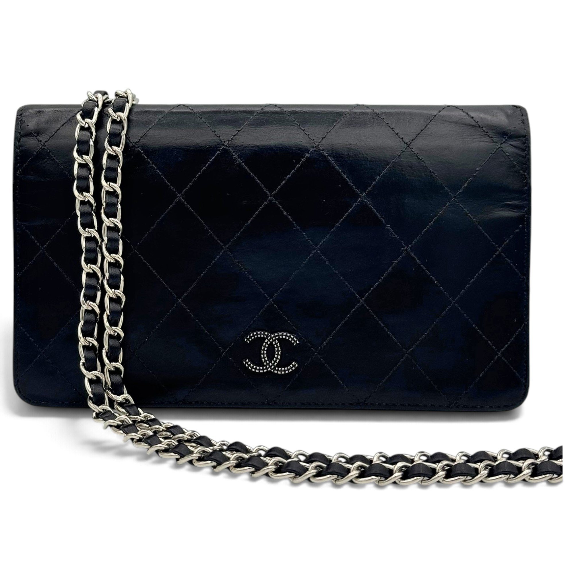 Leather crossbody bag