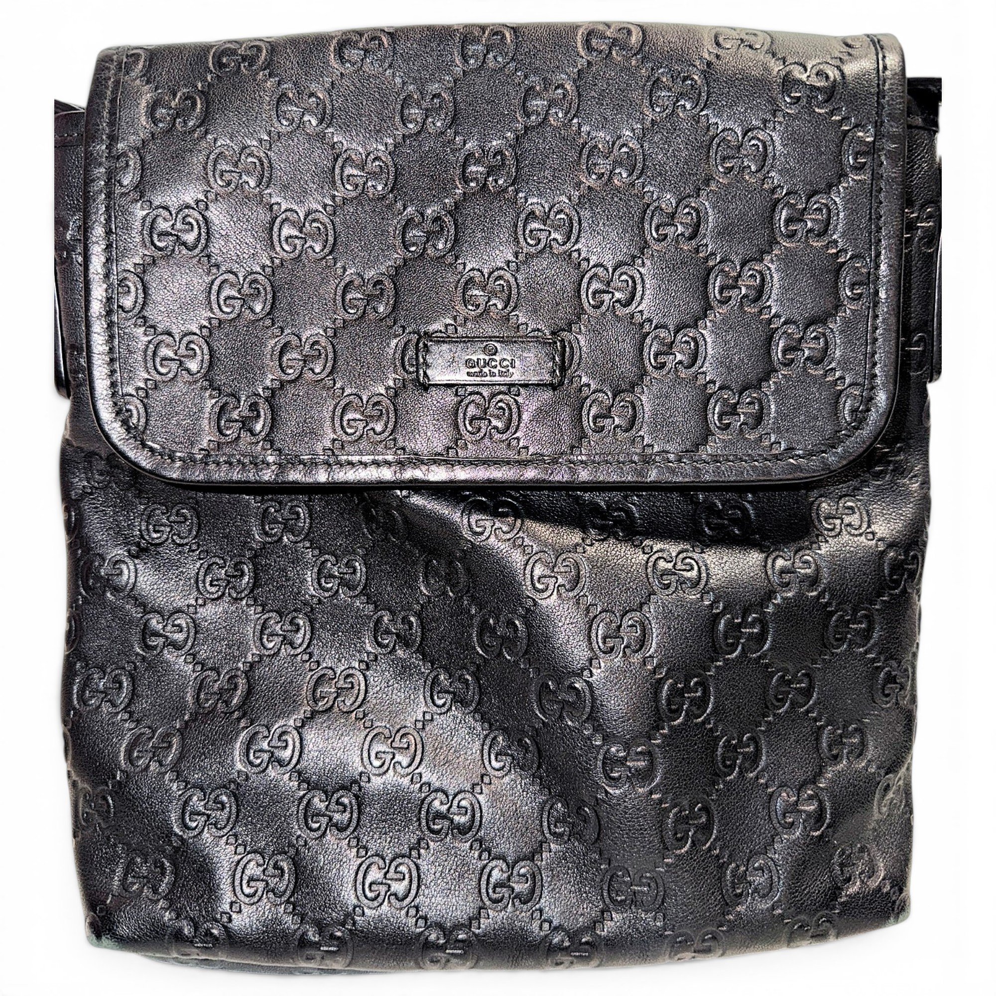 Leather crossbody bag