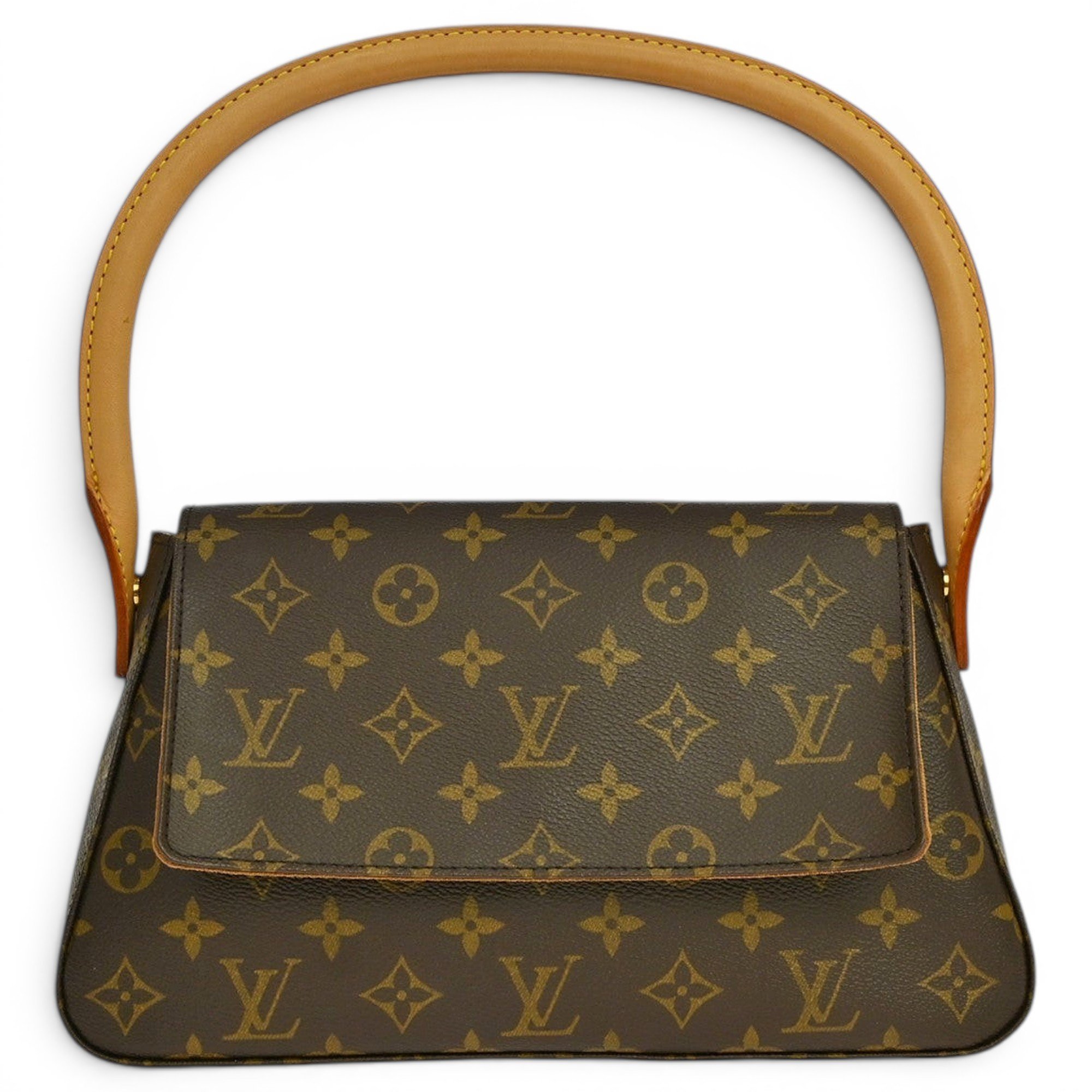 Looping cloth handbag