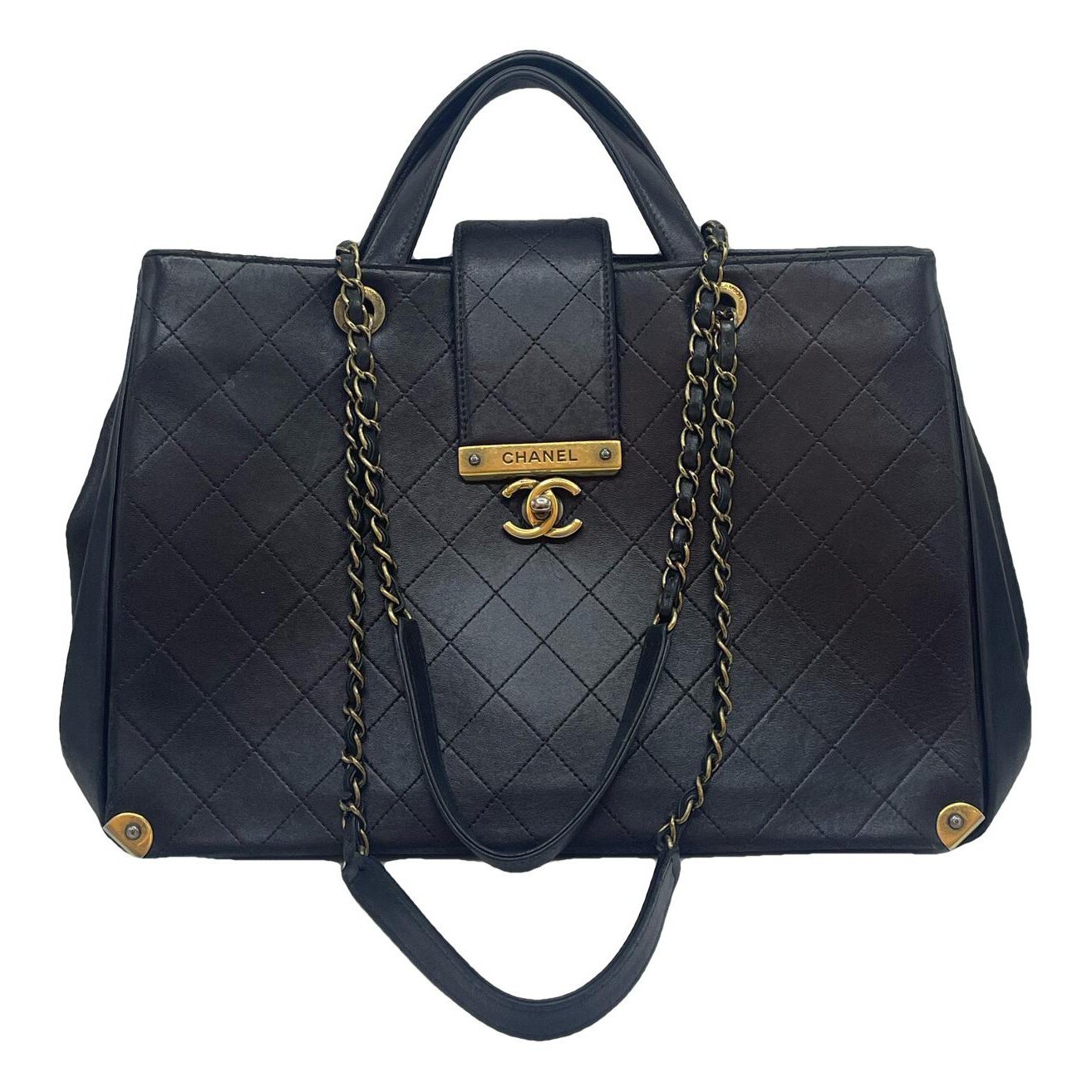 Leather handbag