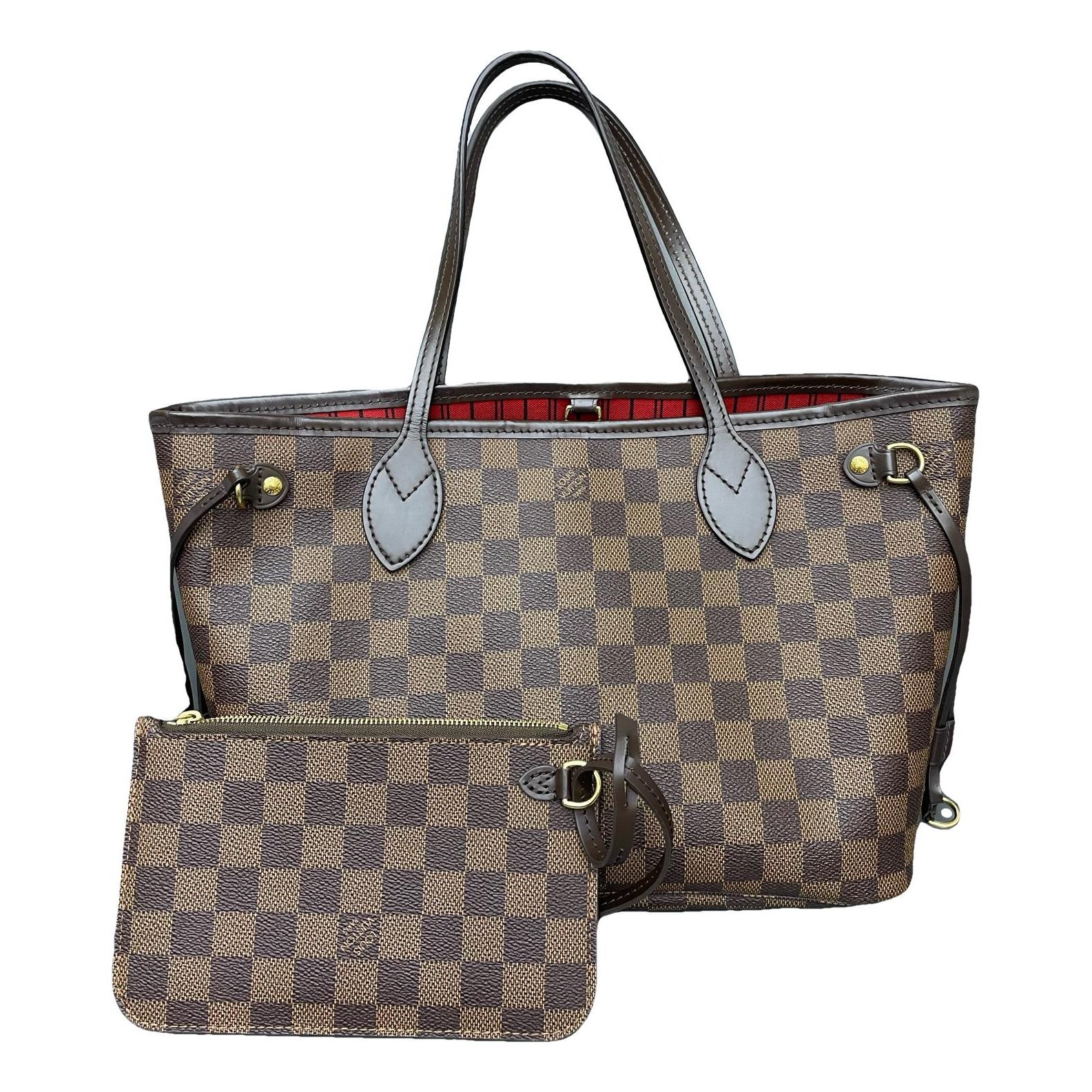 Neverfull leather handbag