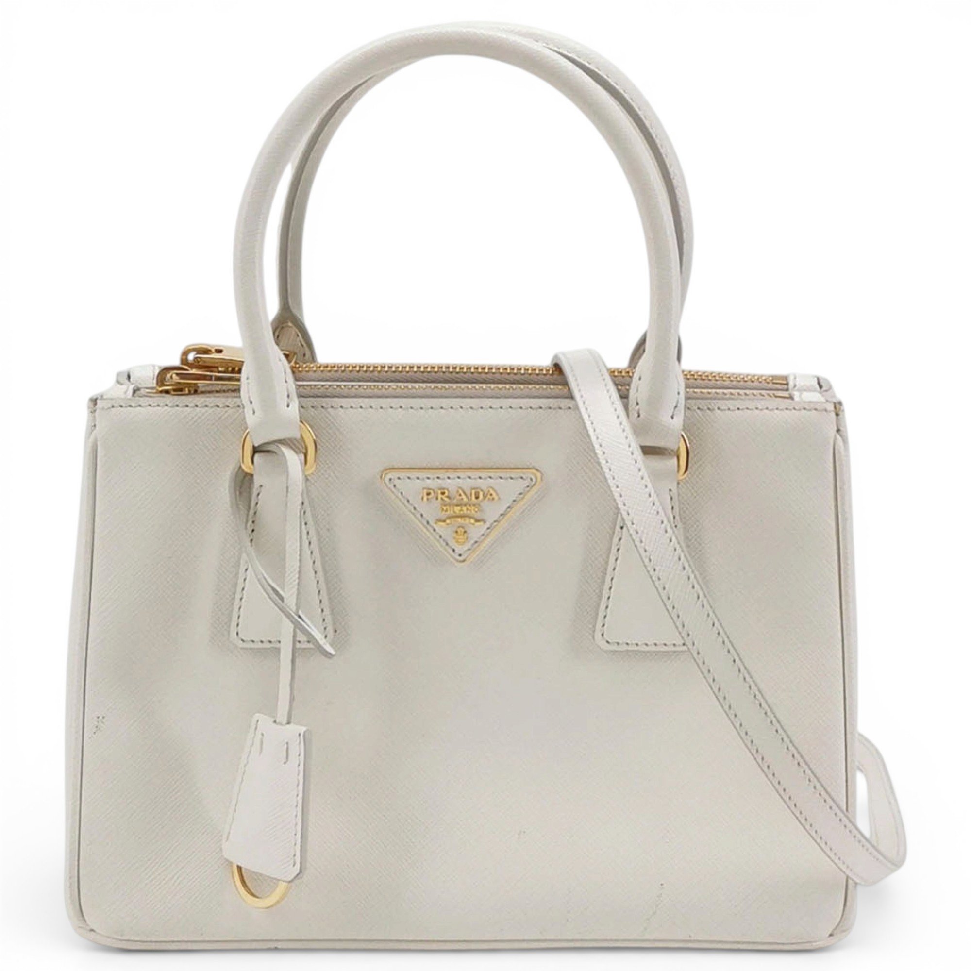 Galleria leather handbag