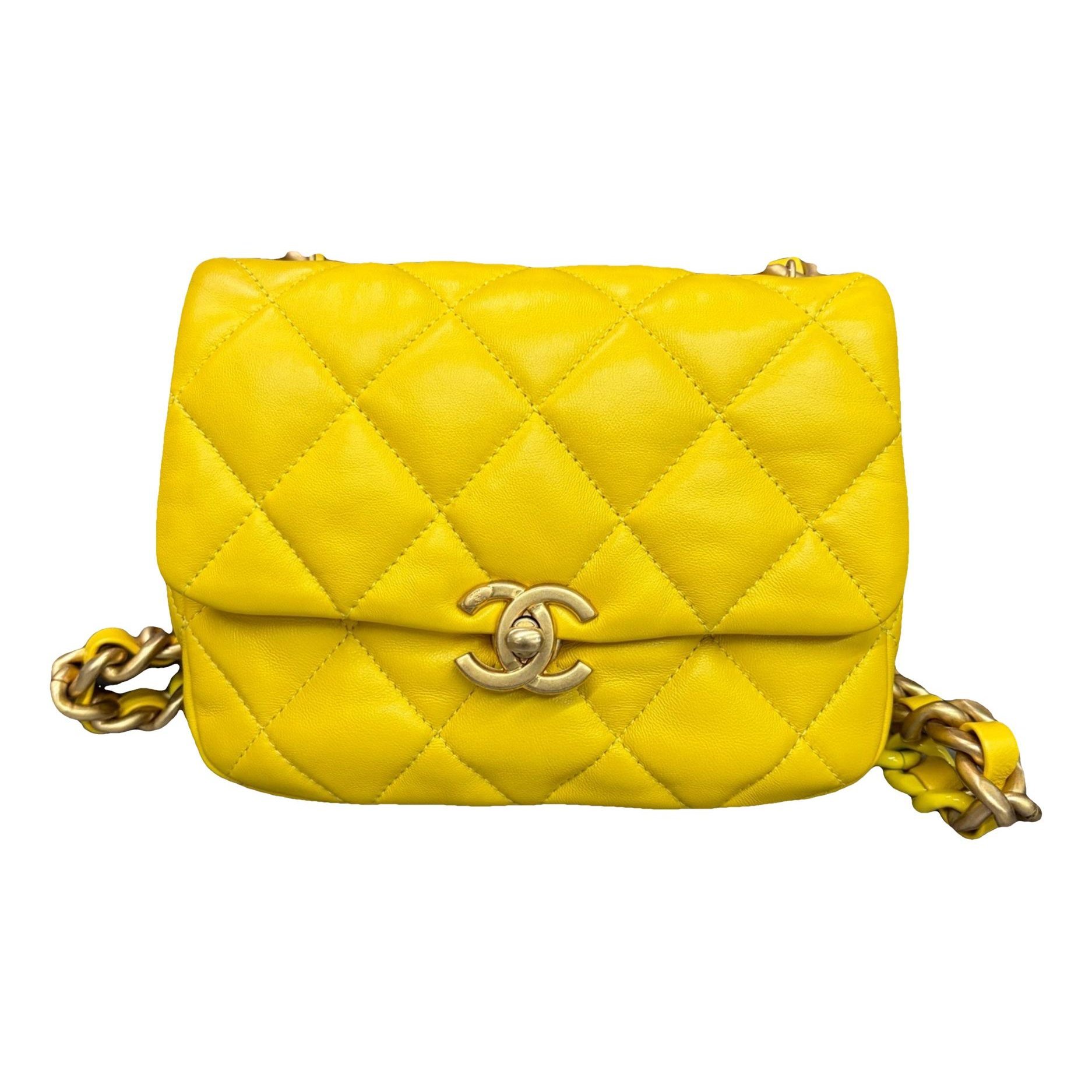 Coco Luxe leather crossbody bag