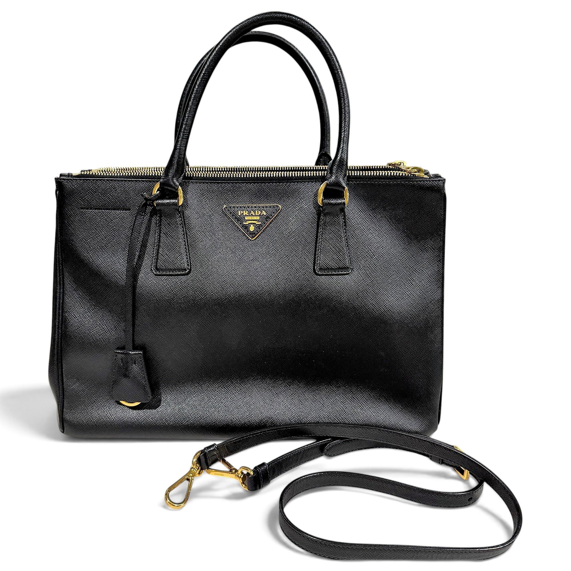 Galleria leather handbag