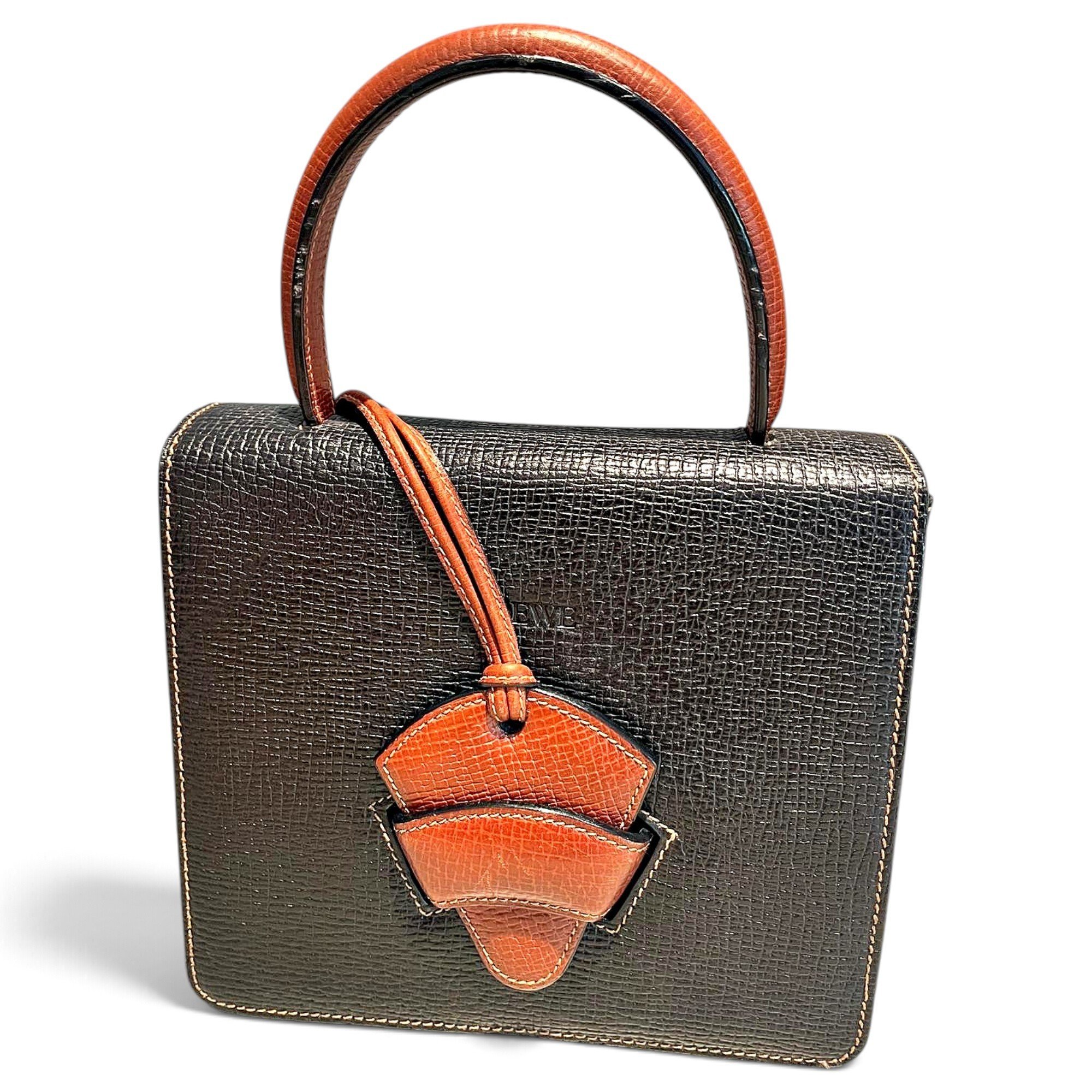 Barcelona leather handbag