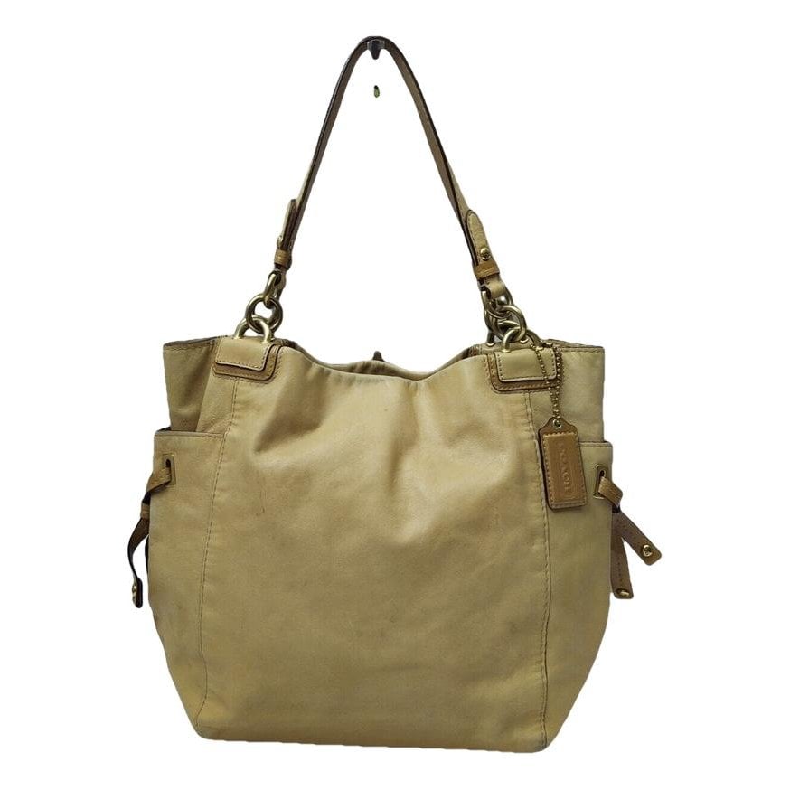 Leather tote