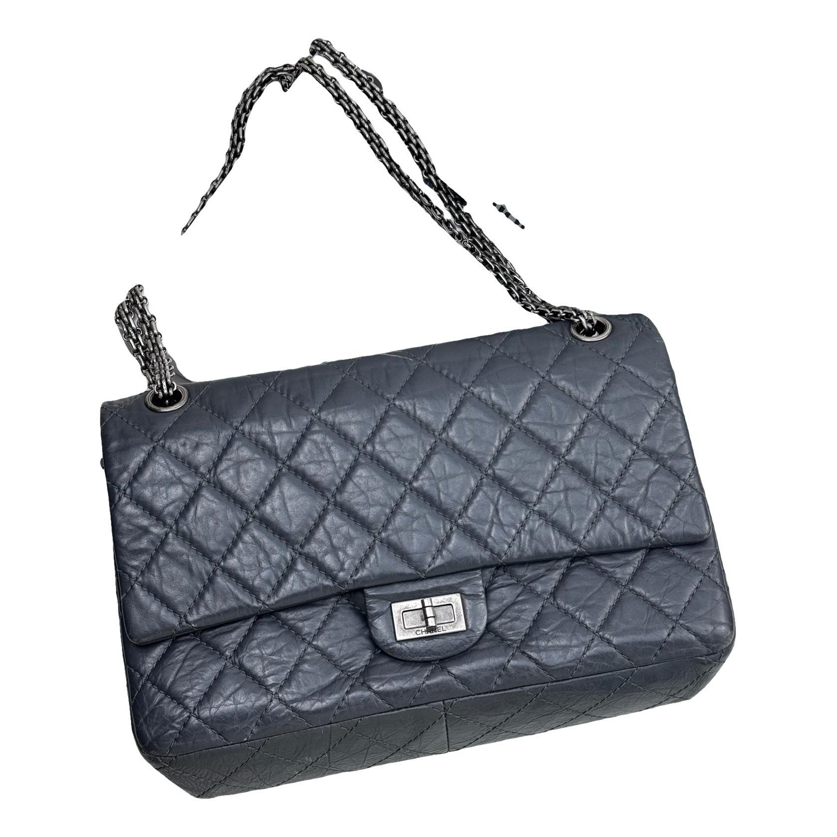 2.55 leather handbag