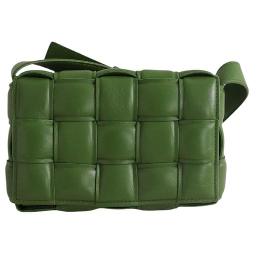 Cassette Padded leather crossbody bag
