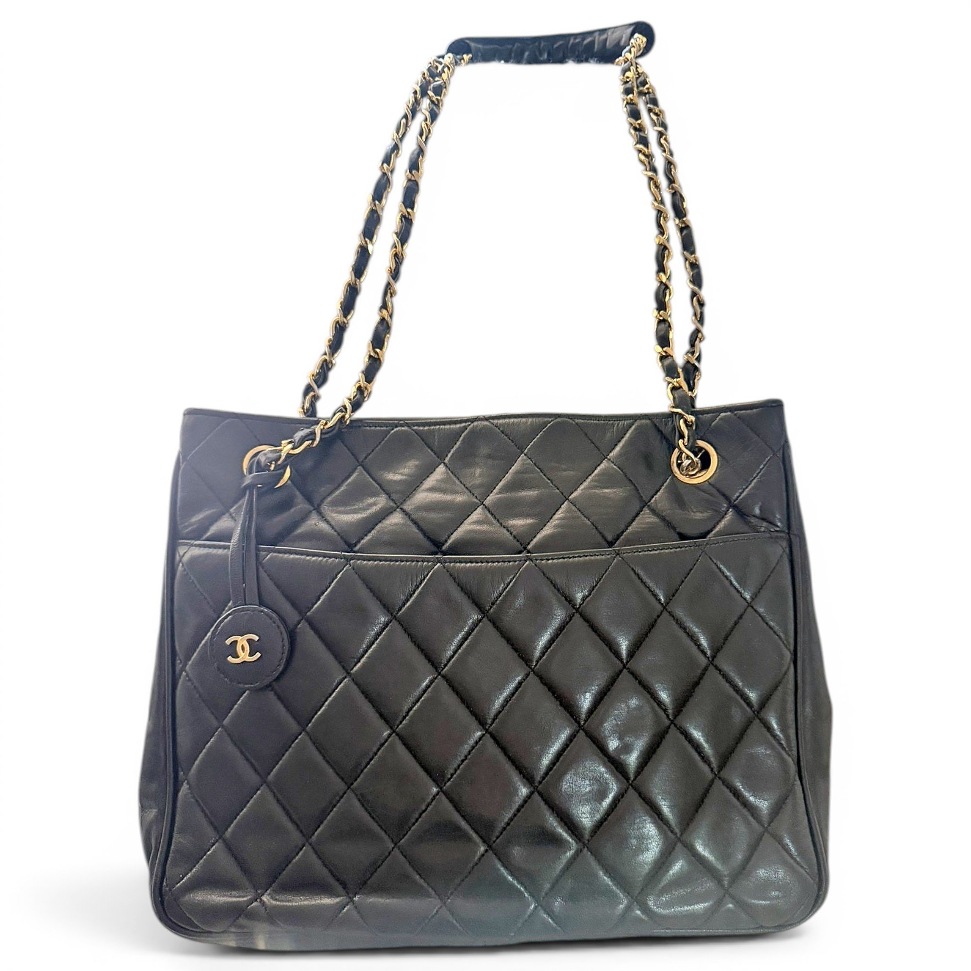 Petite Shopping Tote leather tote