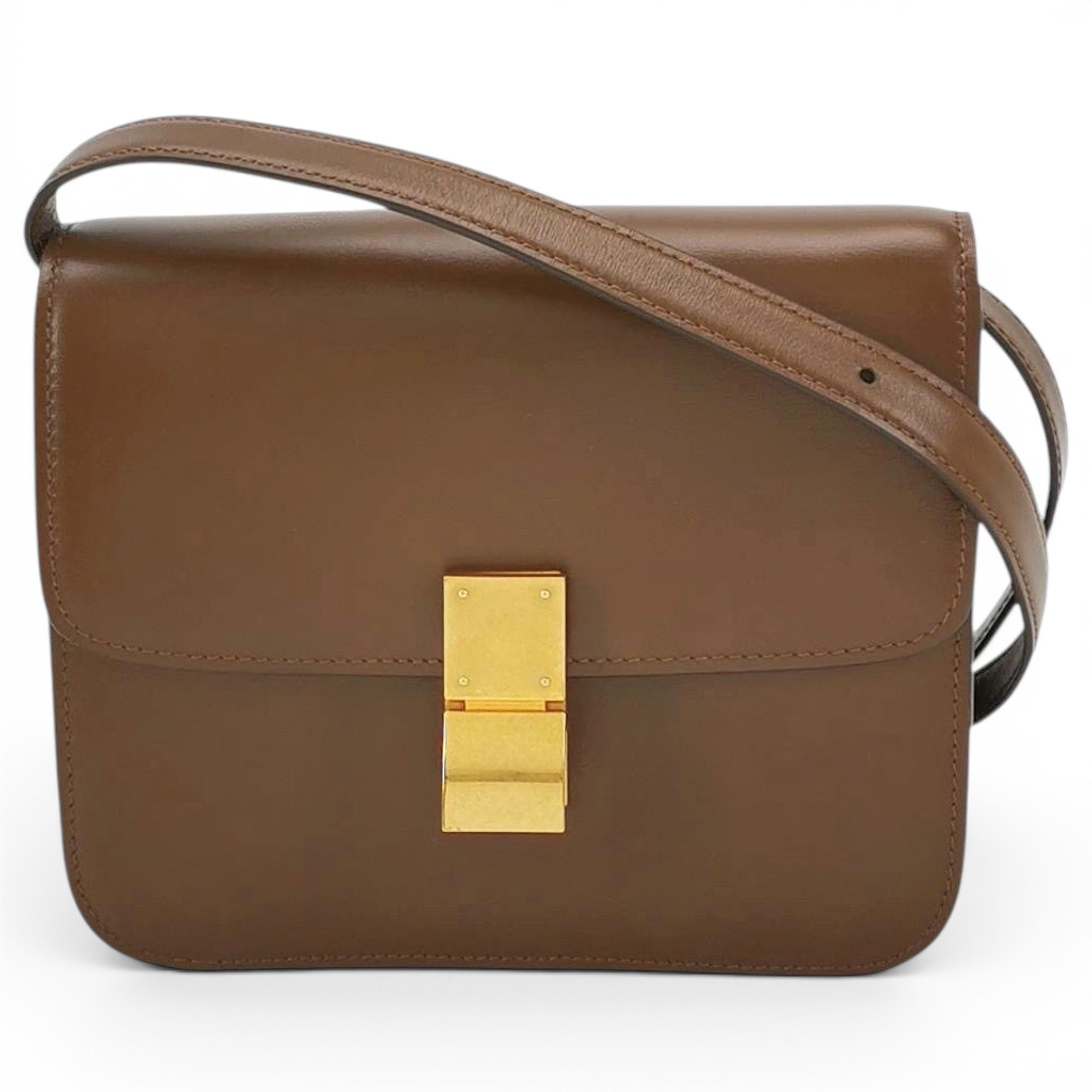 Classic leather handbag