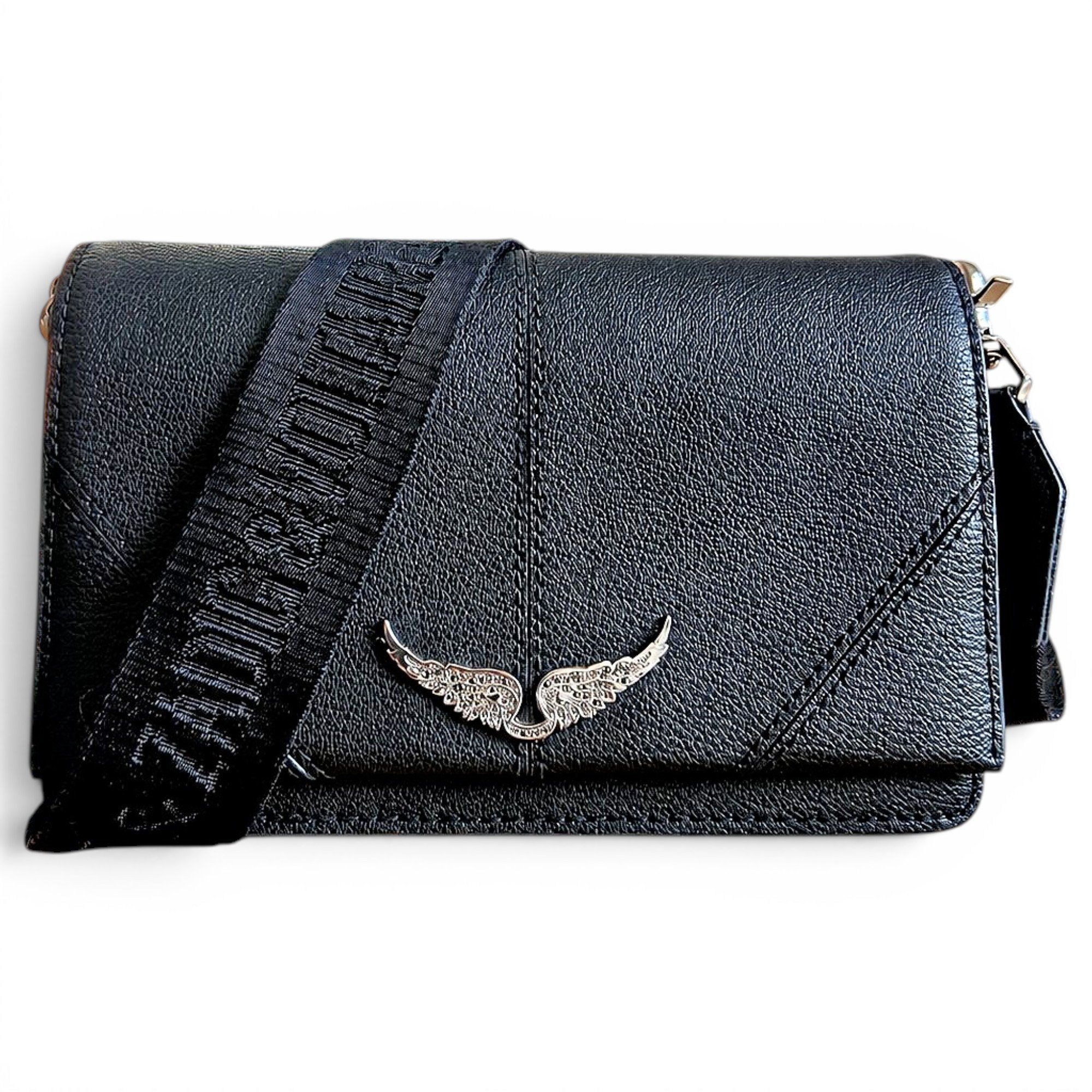 Leather crossbody bag