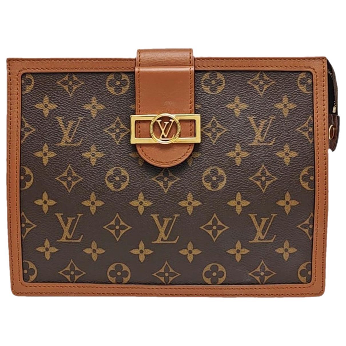 Dauphine leather crossbody bag
