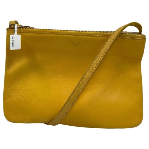 Trio leather crossbody bag
