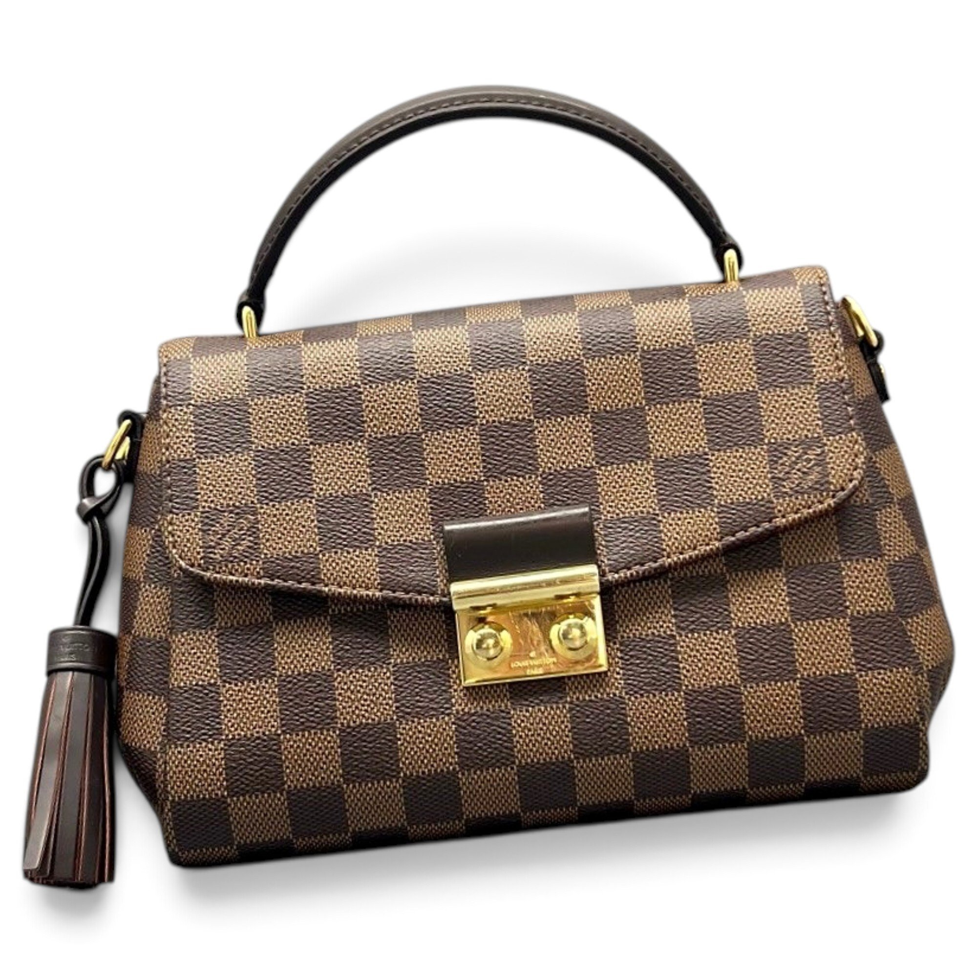 Croisette leather handbag