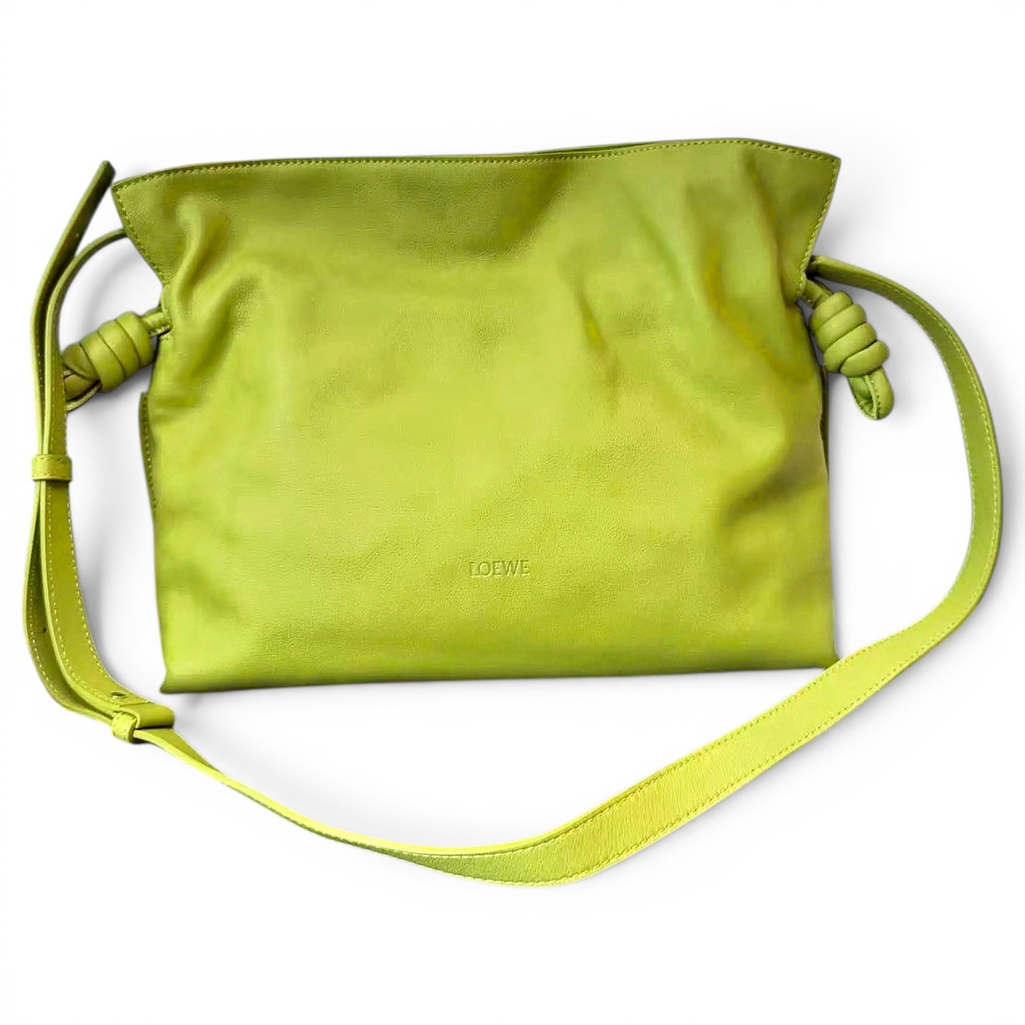 Flamenco leather crossbody bag