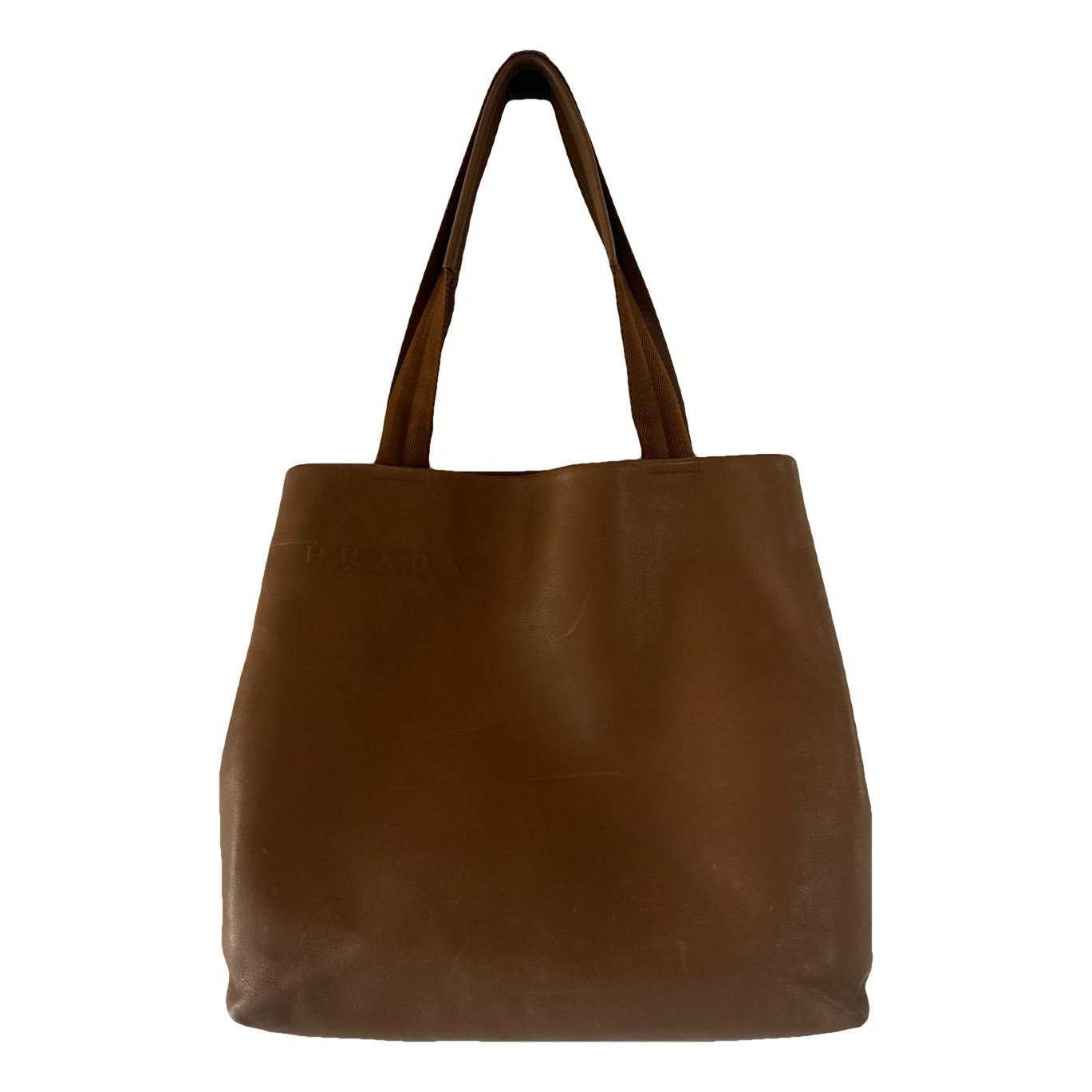 Leather tote